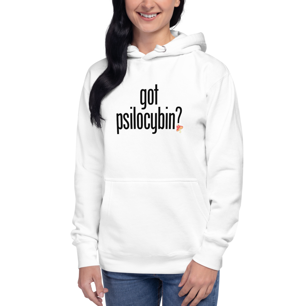 Hoodie | Got Psilocybin? | Conscious Connection Hoodie