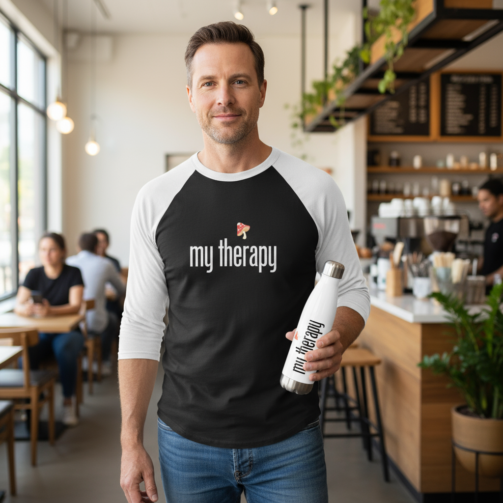 3/4 Sleeve Reglan Shirt | My Therapy | Inner Peace Wearable