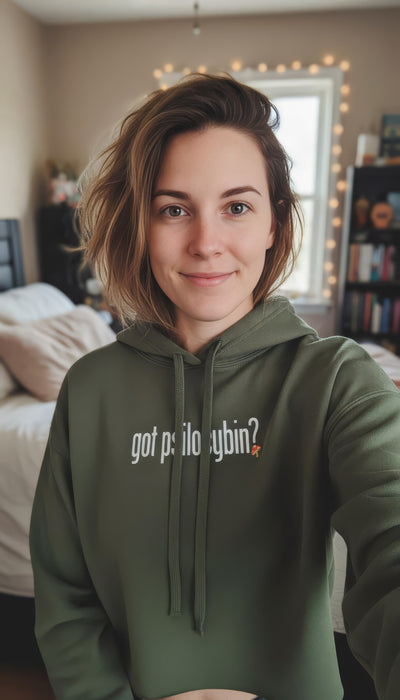 Women's Cropped Hoodie | Got Psilocybin?