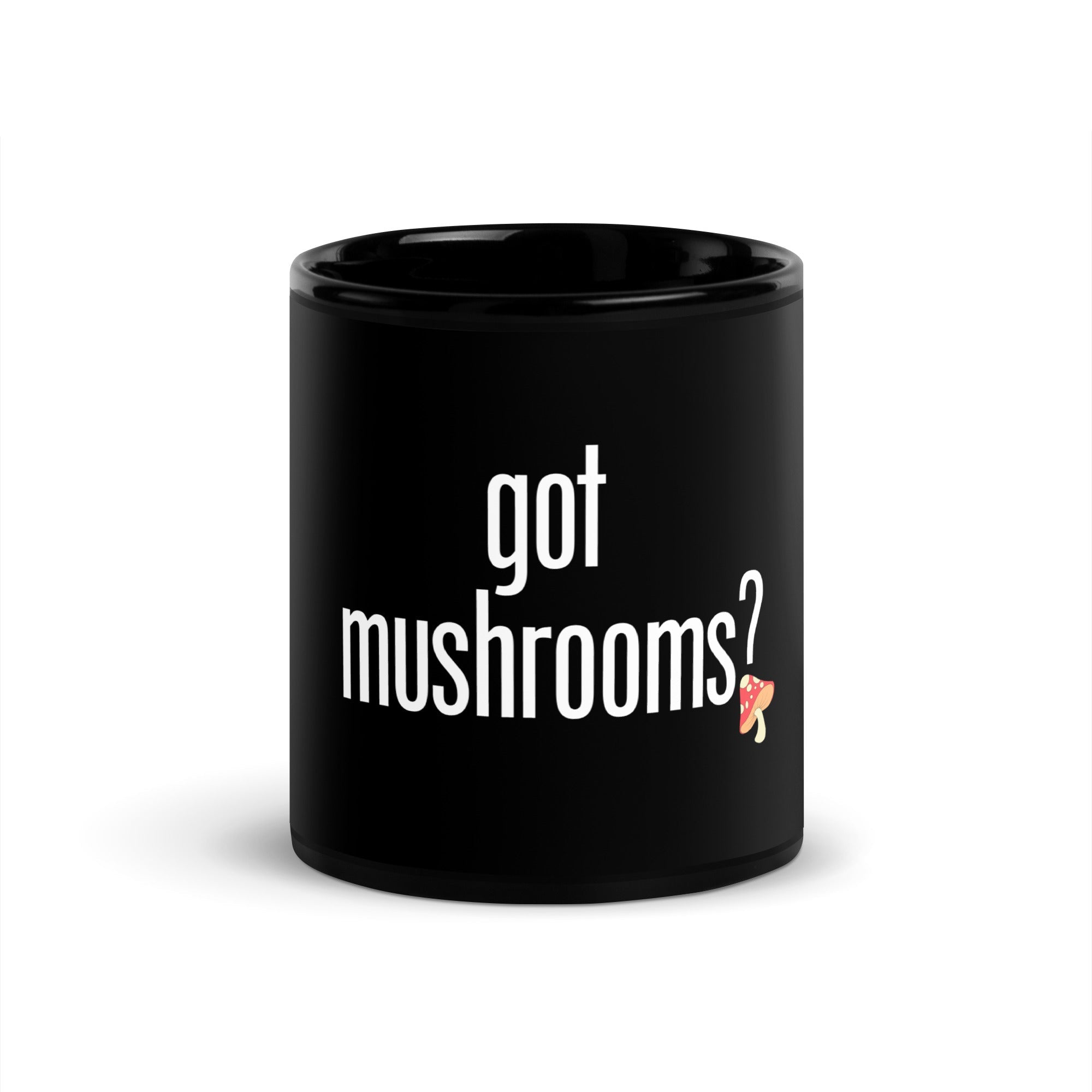 Black Glossy Mug