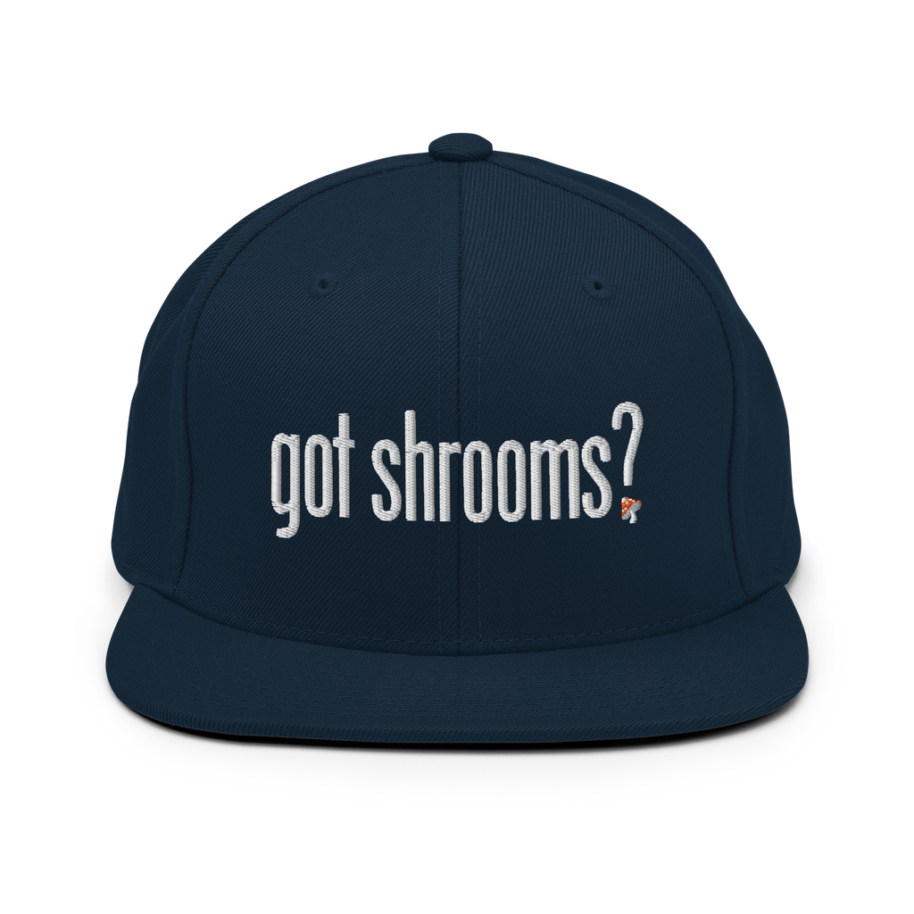 Snapback Hat | Got Shrooms? | Natural Medicine Knit Cap