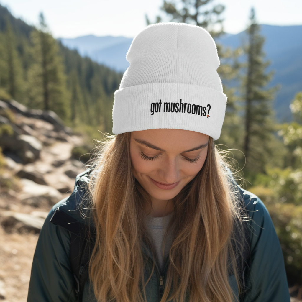 Beanie Hat | Got Mushroom? | Spiritual Headwear