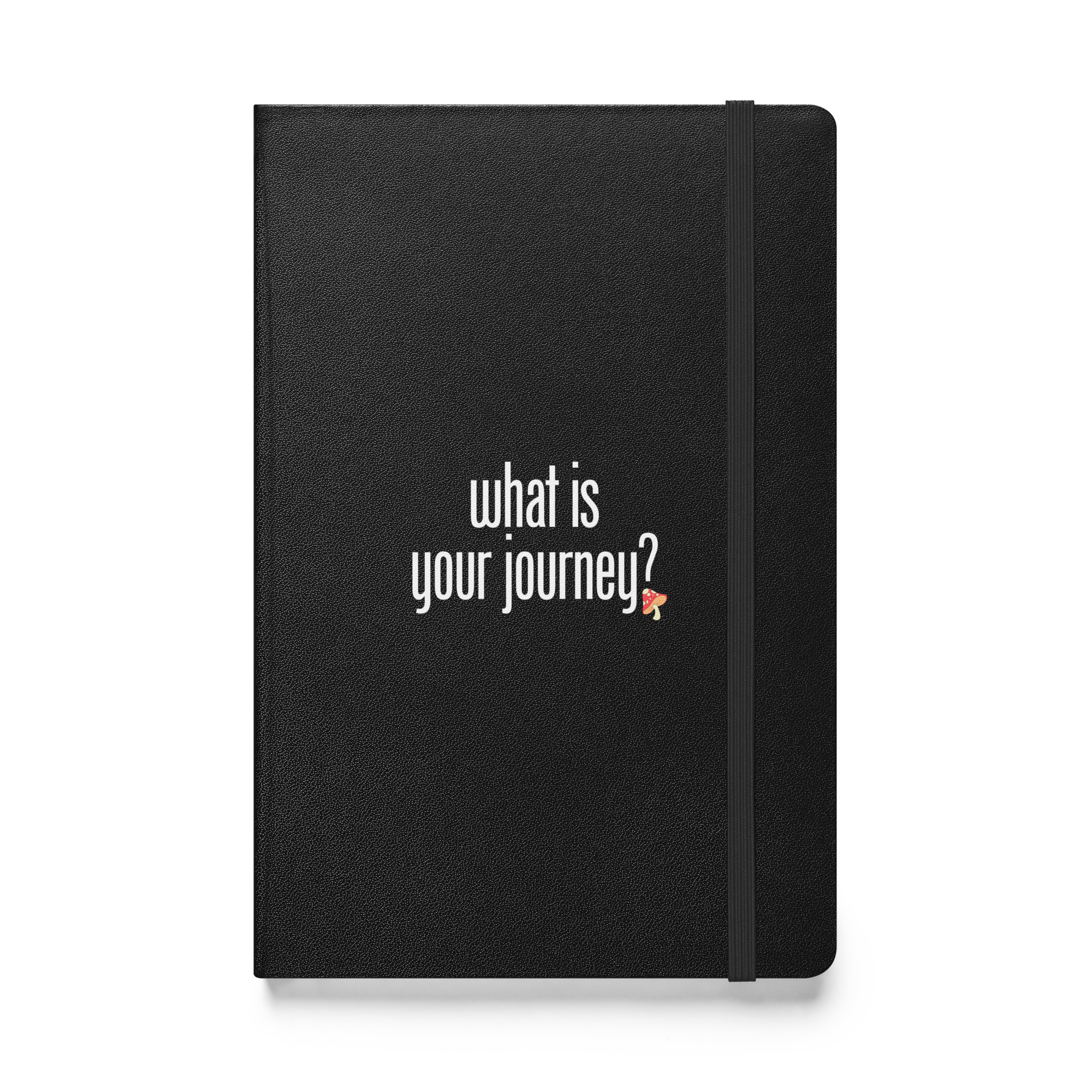 Hardcover journal matte | What is your journey?