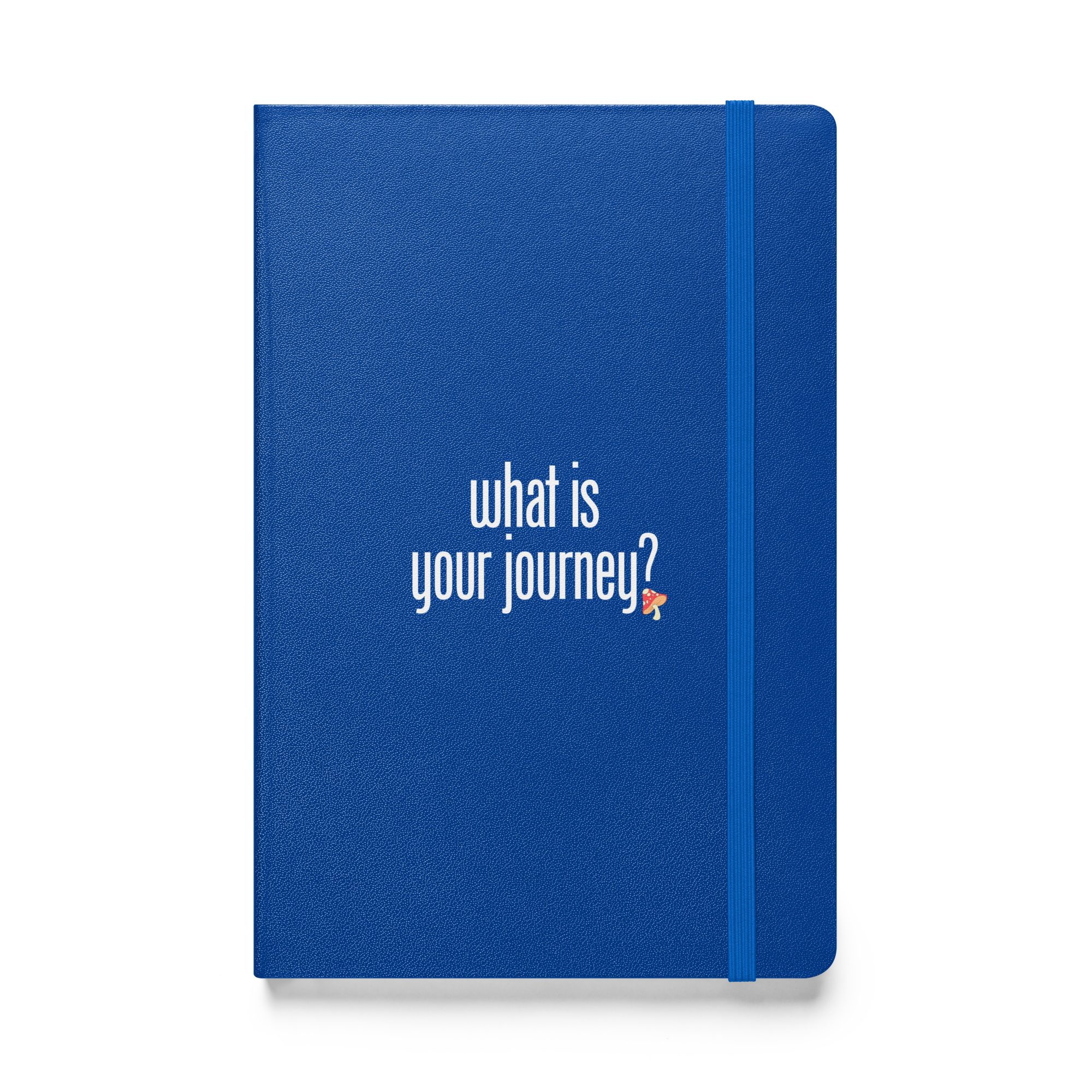 Hardcover journal matte | What is your journey?