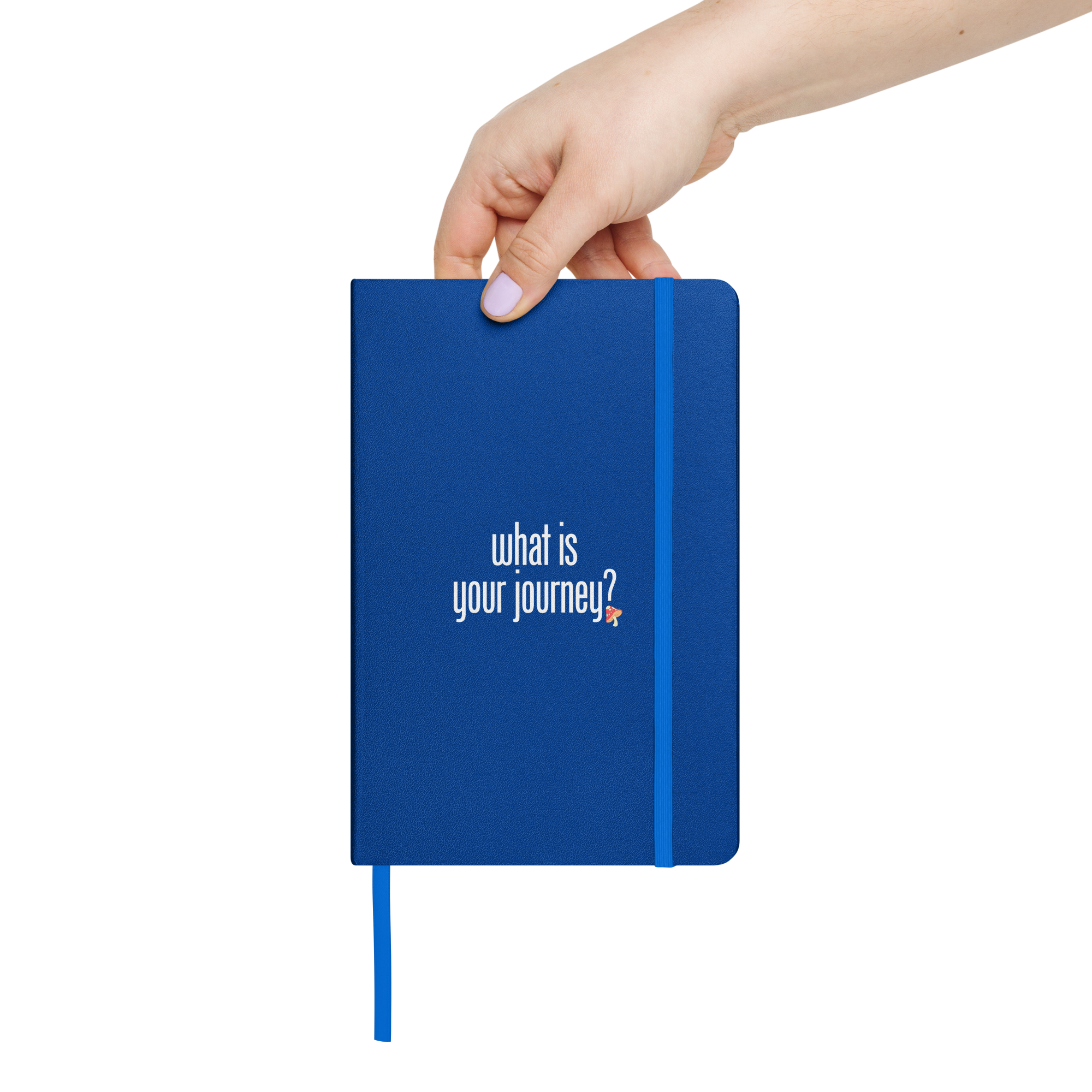 Hardcover journal matte | What is your journey?