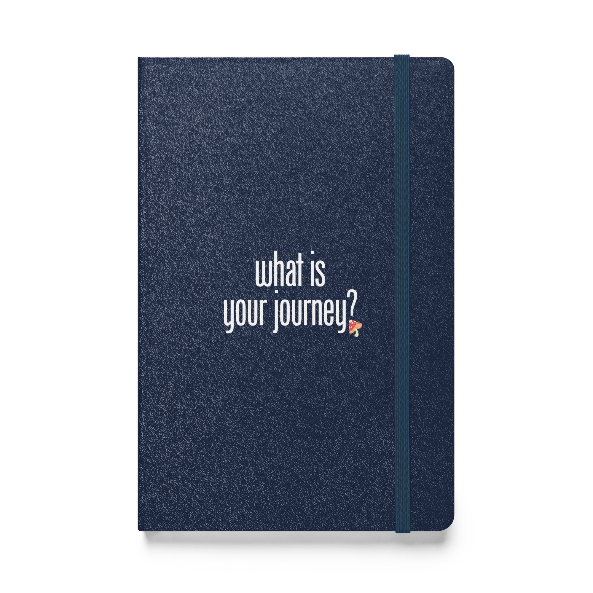 Hardcover journal matte | What is your journey?