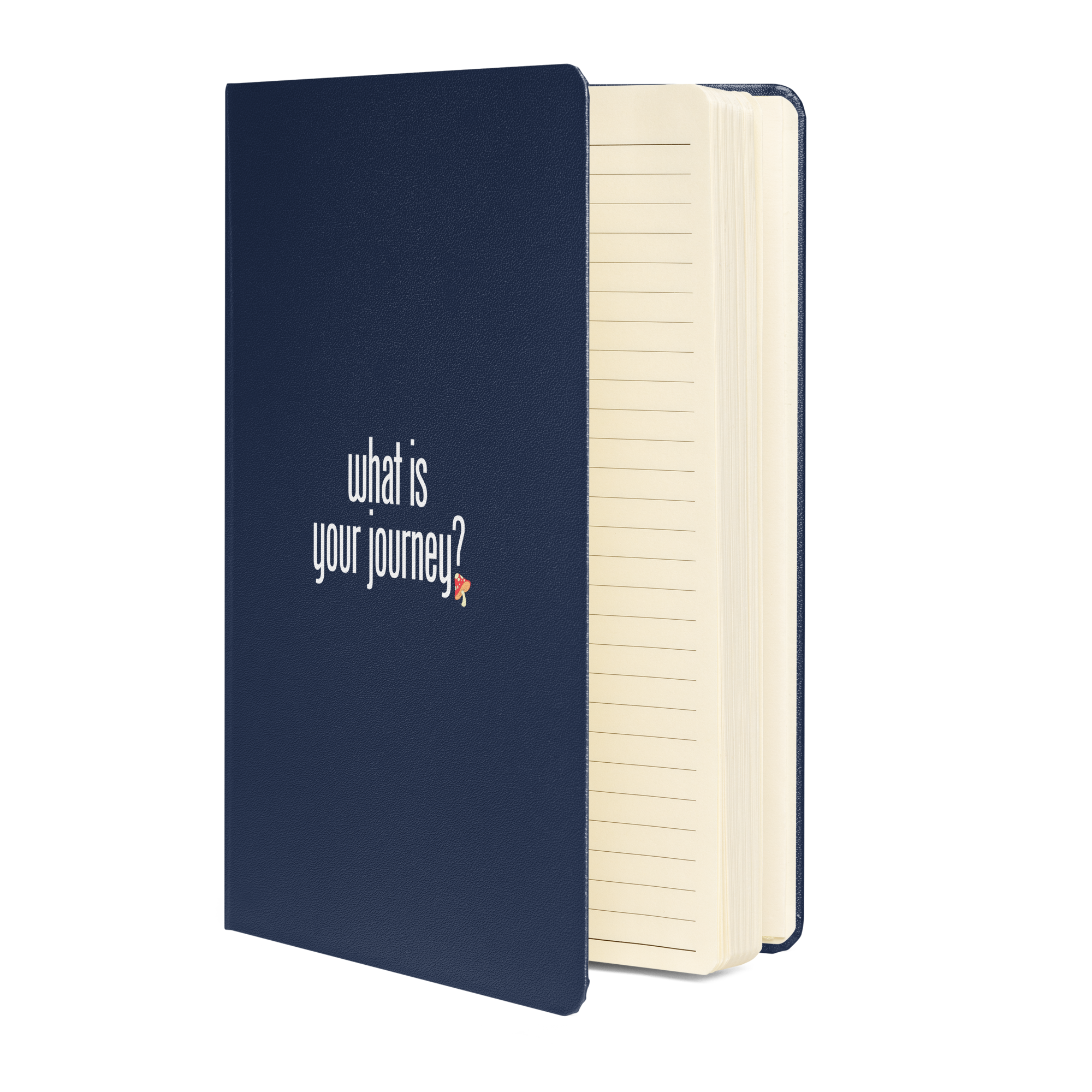 Hardcover journal matte | What is your journey?