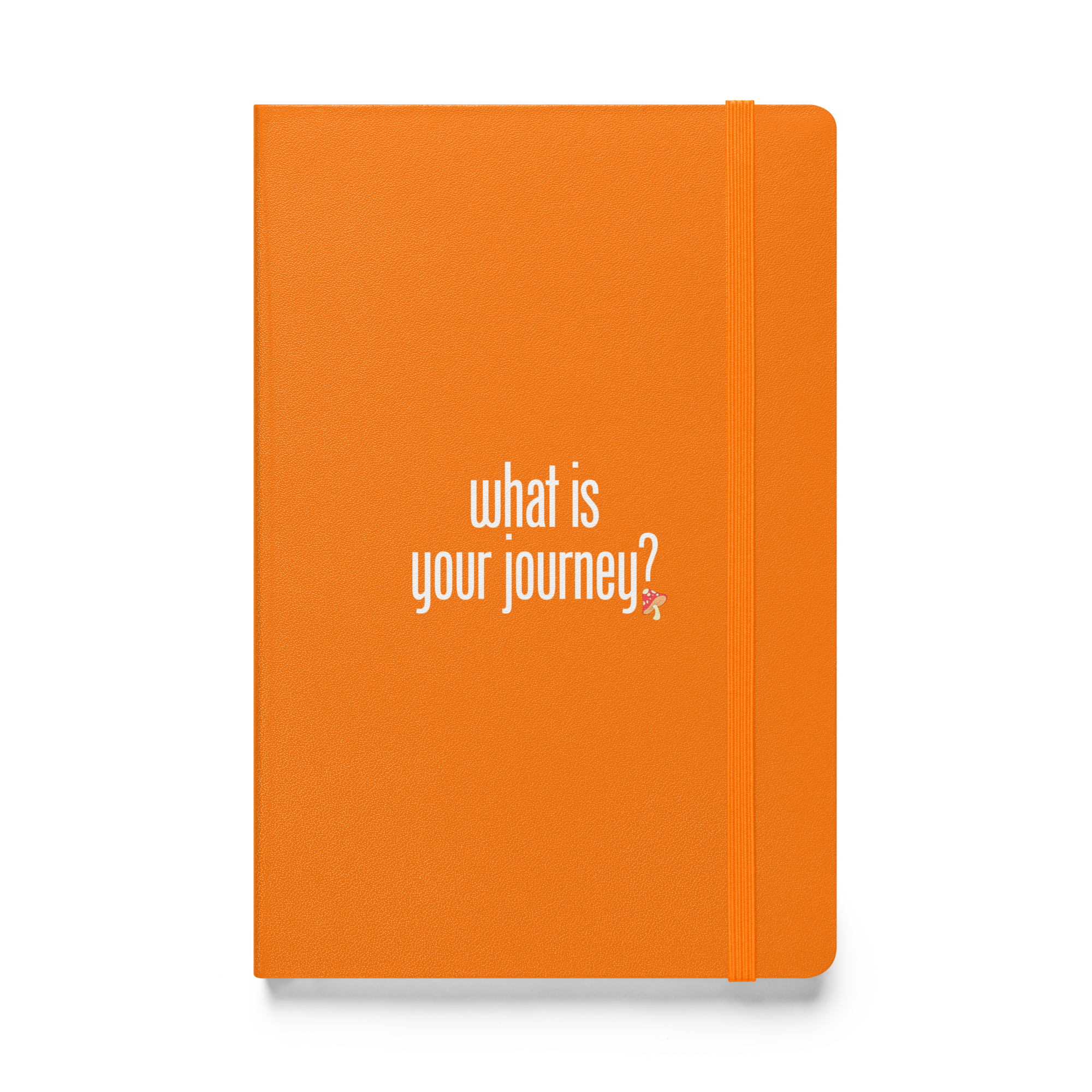 Hardcover journal matte | What is your journey?