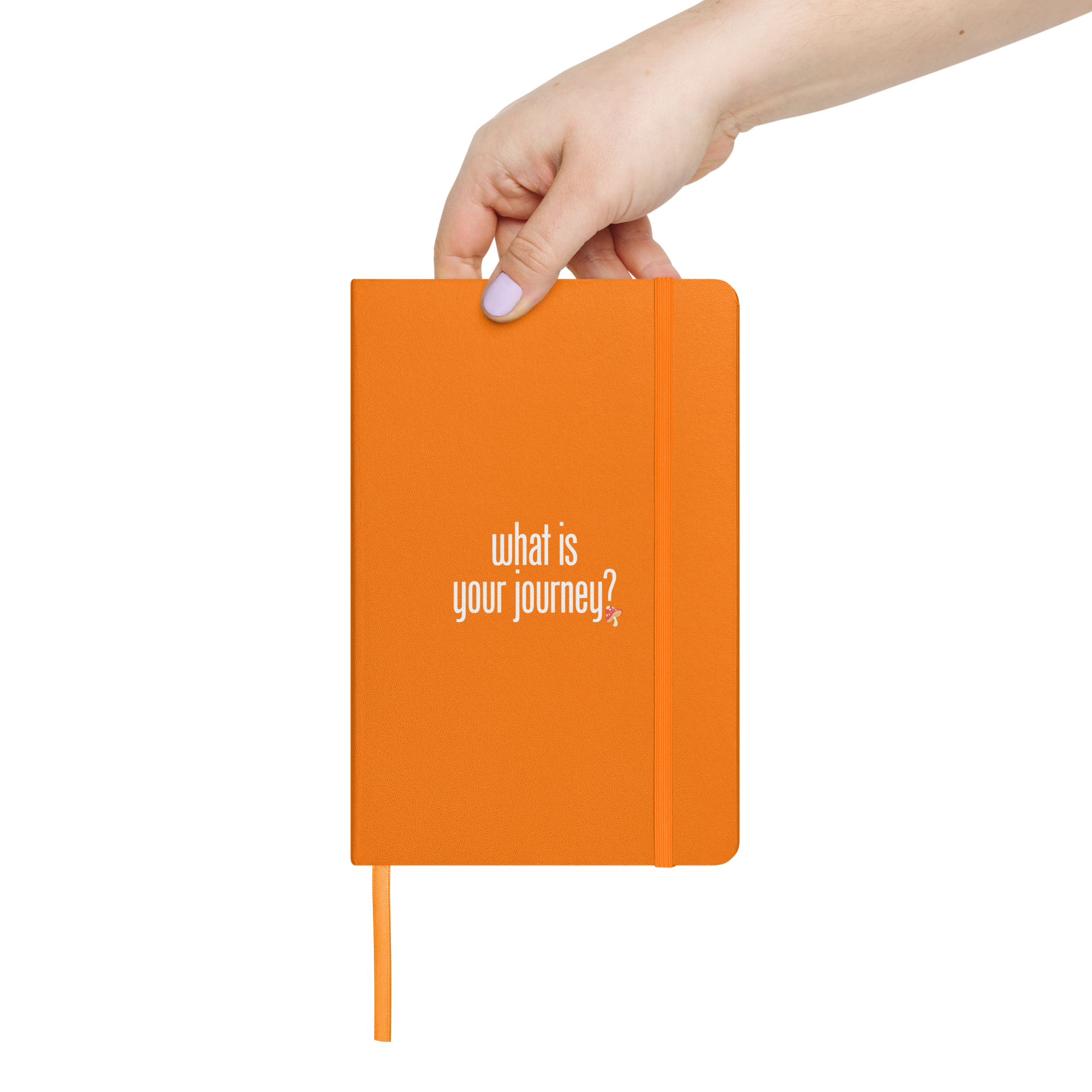 Hardcover journal matte | What is your journey?