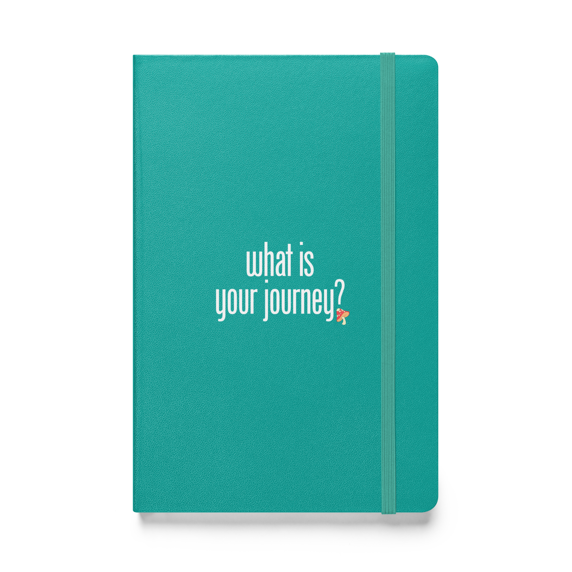 Hardcover journal matte | What is your journey?