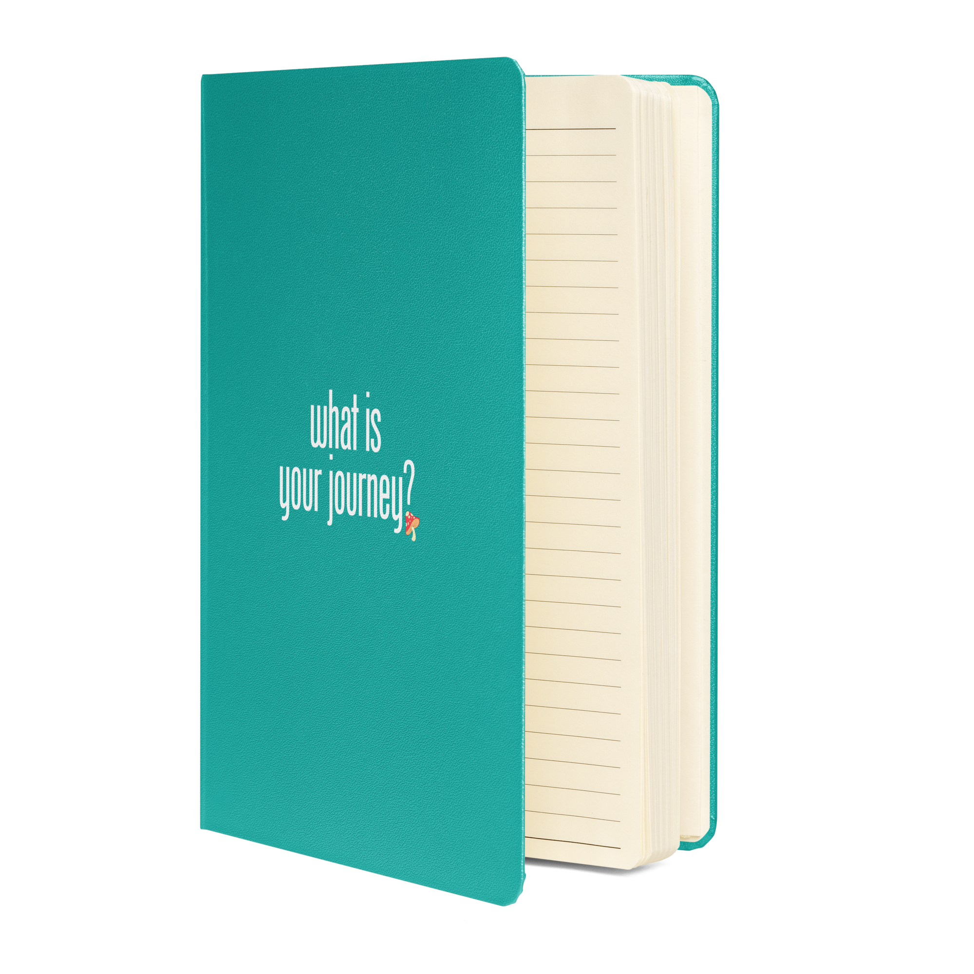 Hardcover journal matte | What is your journey?