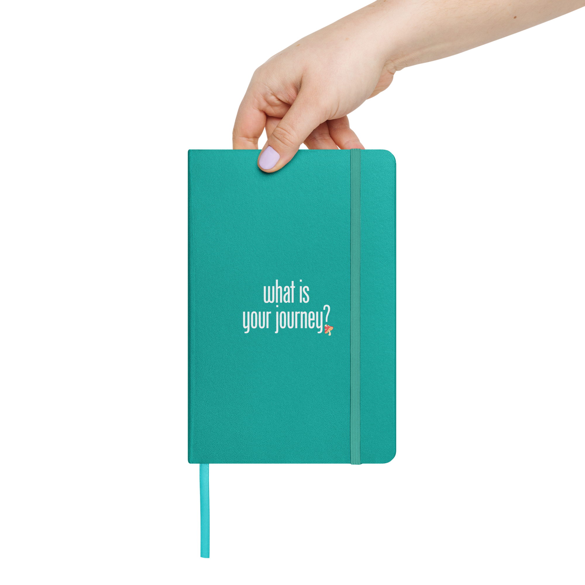 Hardcover journal matte | What is your journey?