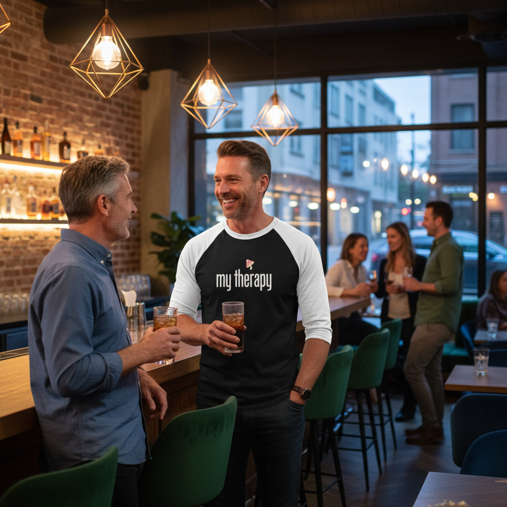 3/4 Sleeve Reglan Shirt | My Therapy | Inner Peace Wearable