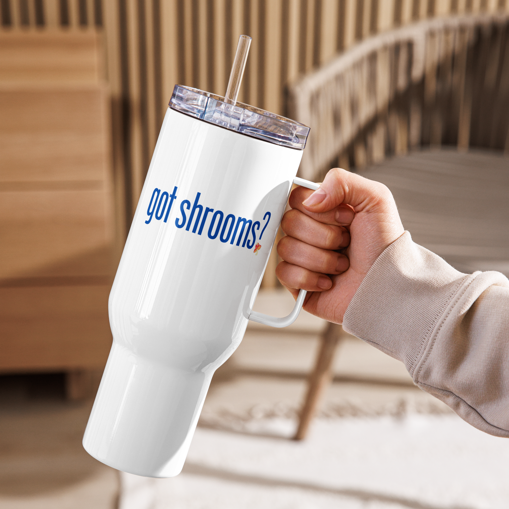 Travel Mug | Got Shrooms? | Natural Medicine Insulated Mug