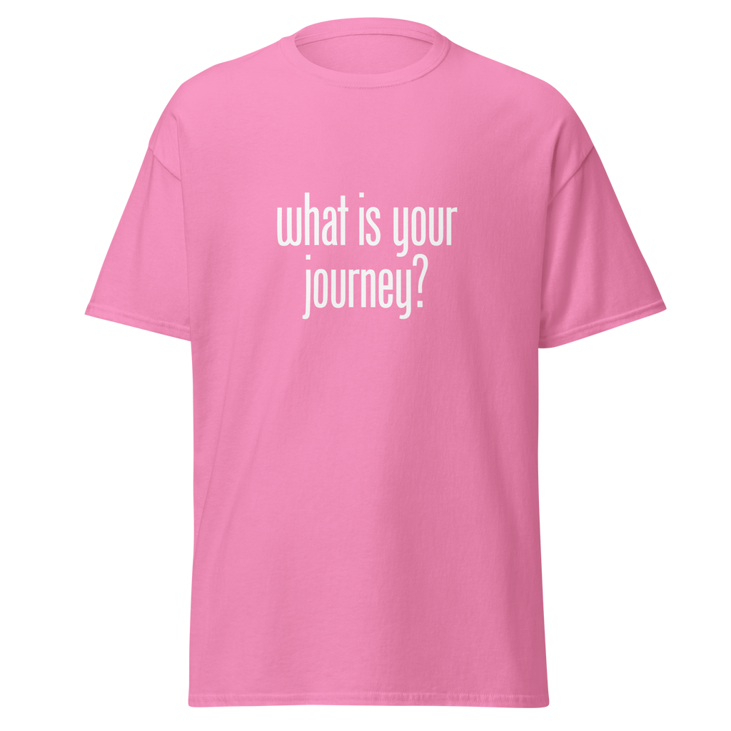 T-Shirt | What Is Your Journey? | Conscious Explorer Shirt