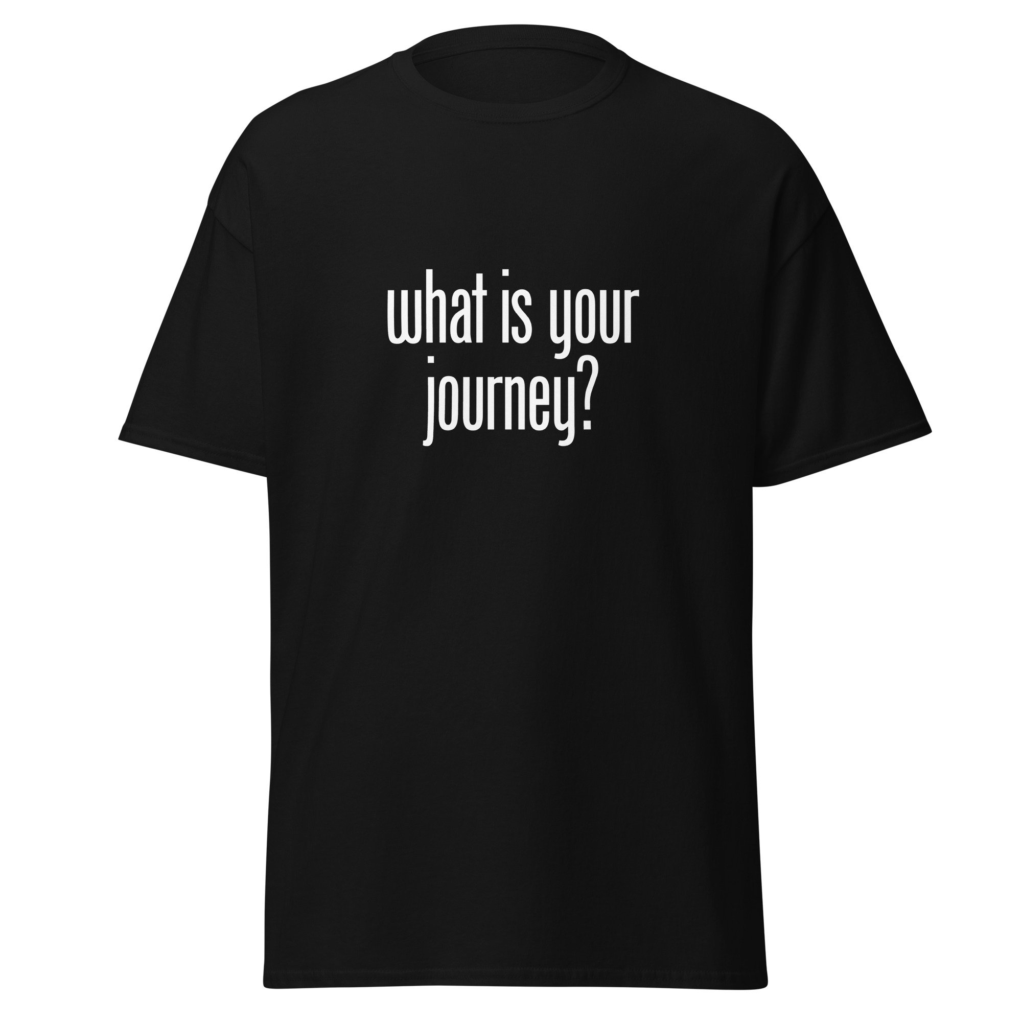 T-Shirt | What Is Your Journey? | Conscious Explorer Shirt
