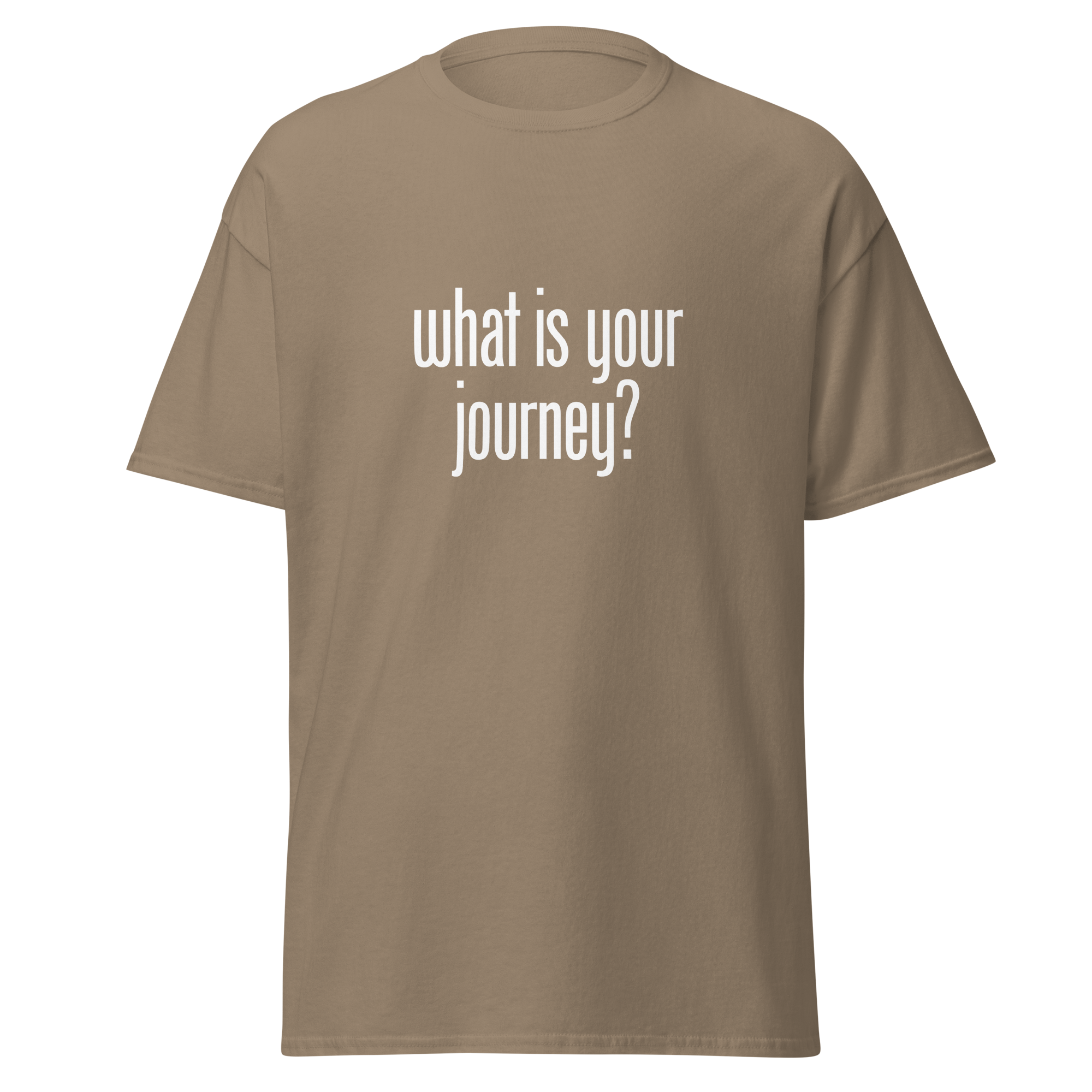 T-Shirt | What Is Your Journey? | Conscious Explorer Shirt