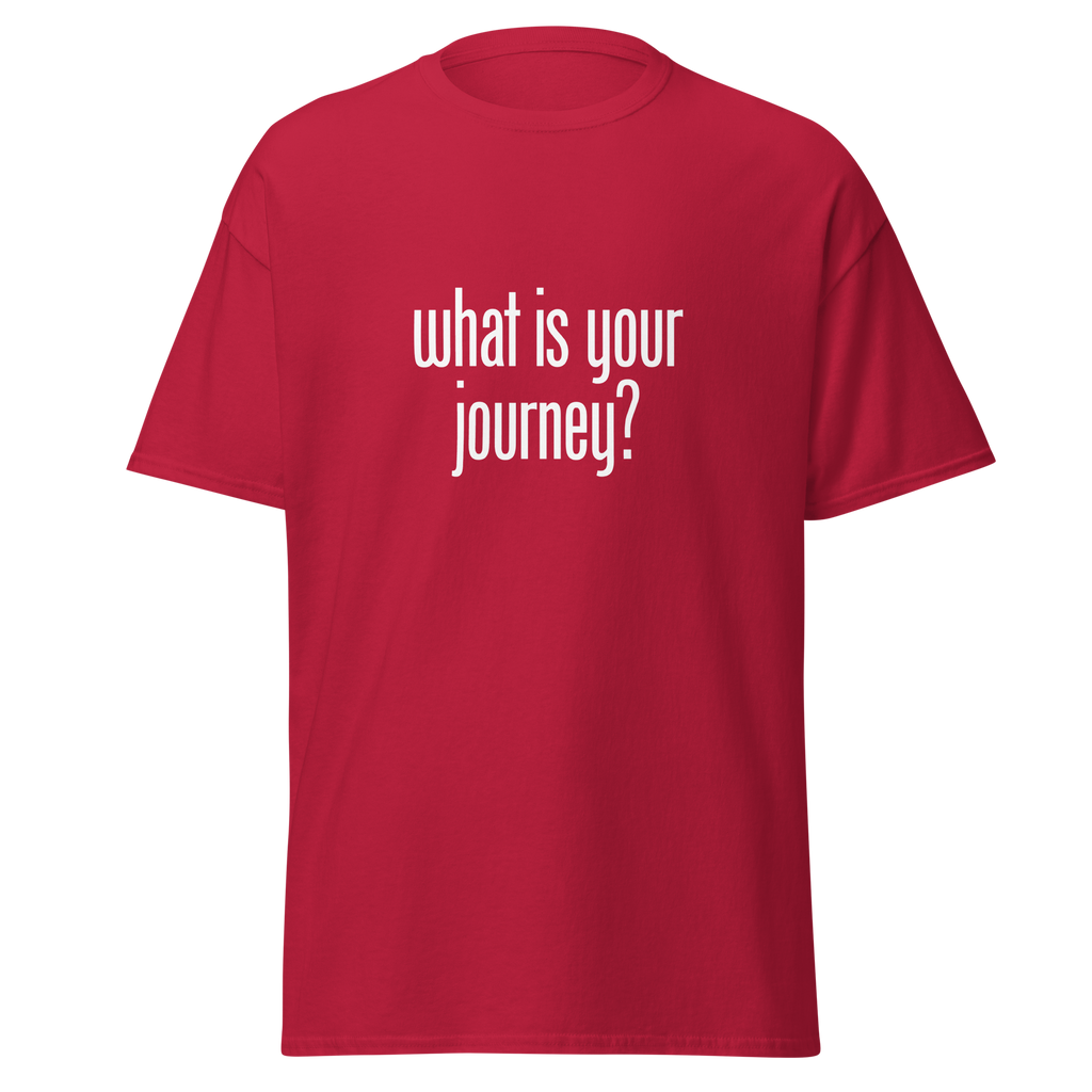 T-Shirt | What Is Your Journey? | Conscious Explorer Shirt