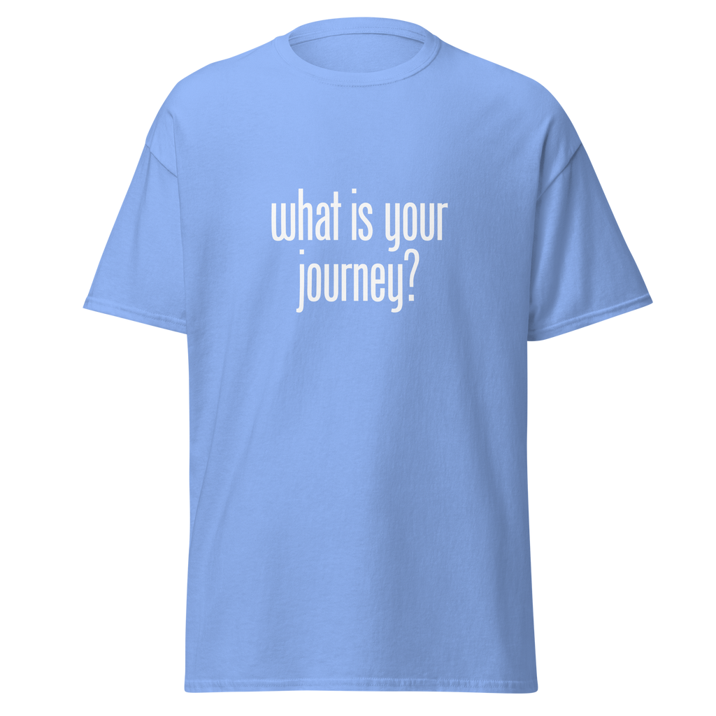 T-Shirt | What Is Your Journey? | Conscious Explorer Shirt