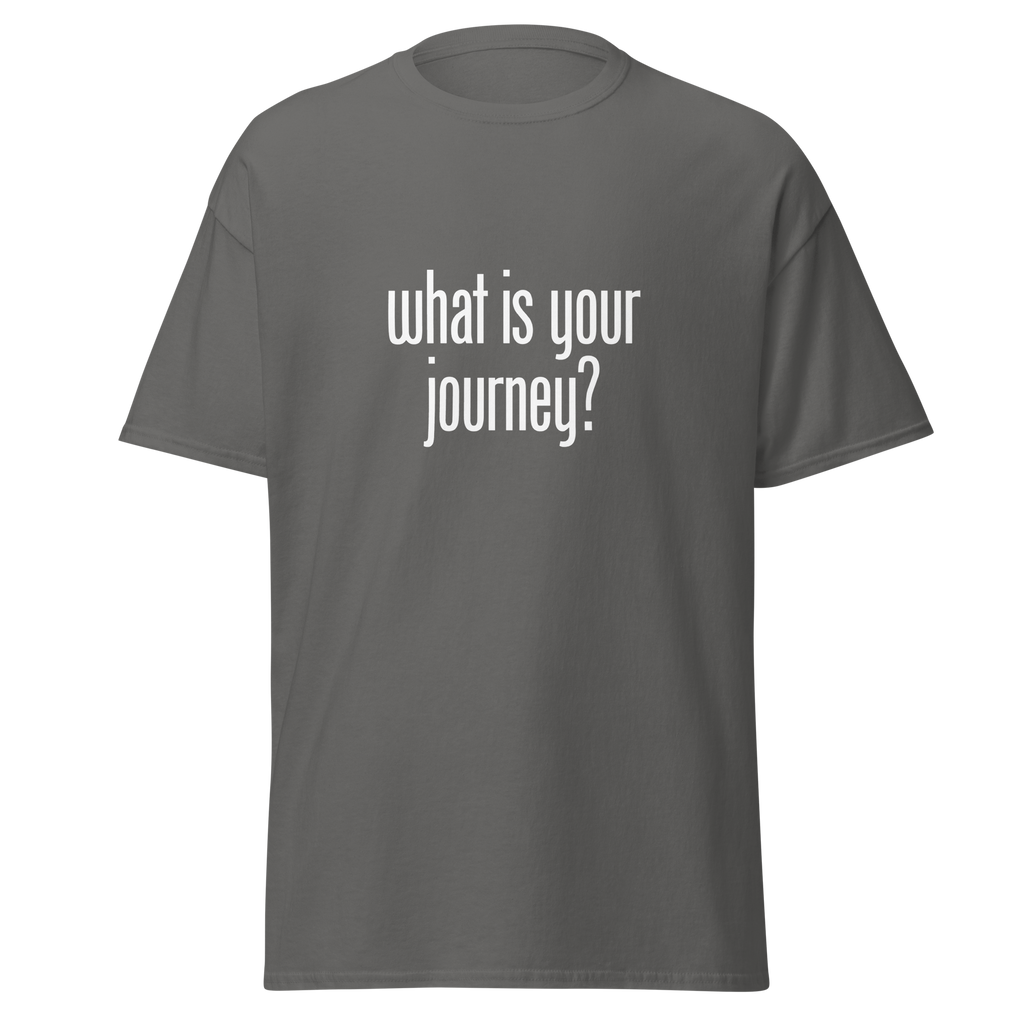 T-Shirt | What Is Your Journey? | Conscious Explorer Shirt