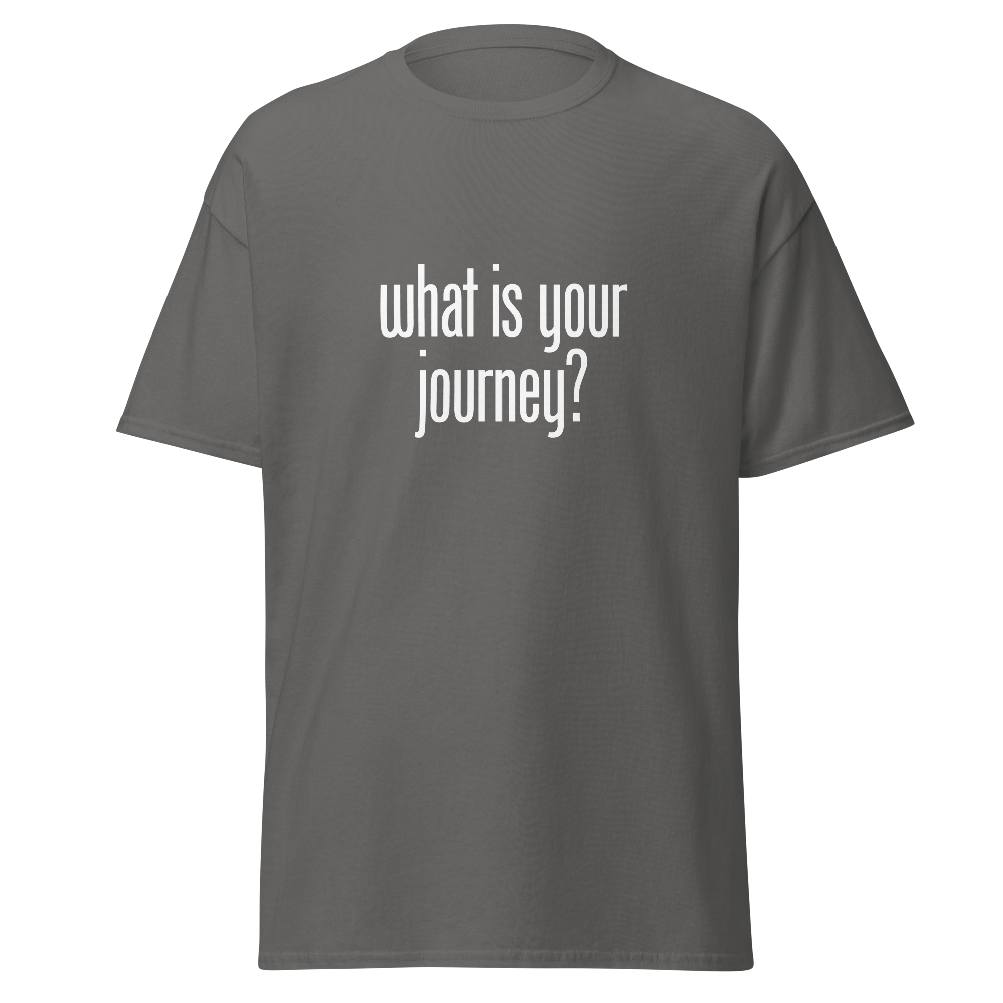 T-Shirt | What Is Your Journey? | Conscious Explorer Shirt