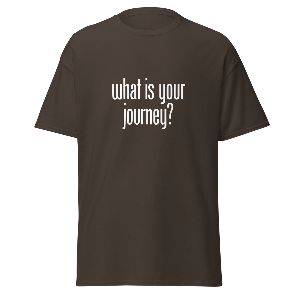 T-Shirt | What Is Your Journey? | Conscious Explorer Shirt