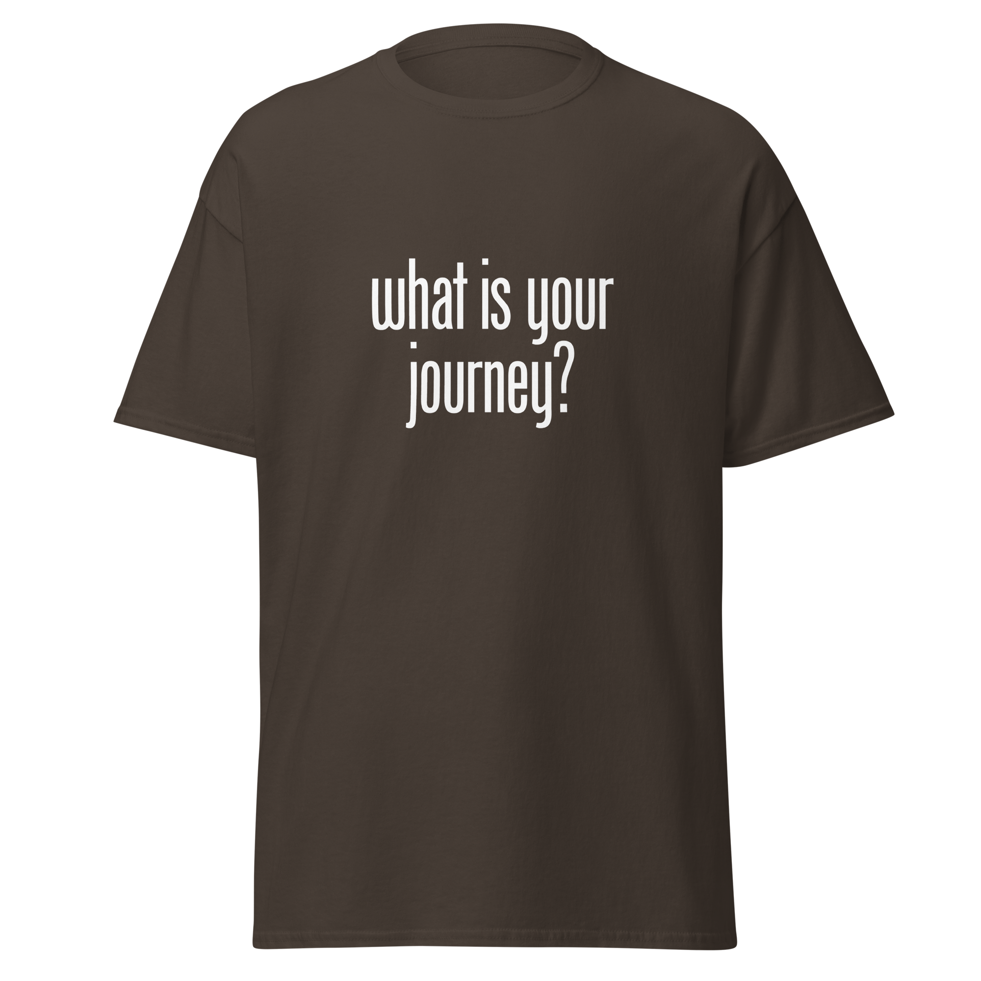 T-Shirt | What Is Your Journey? | Conscious Explorer Shirt