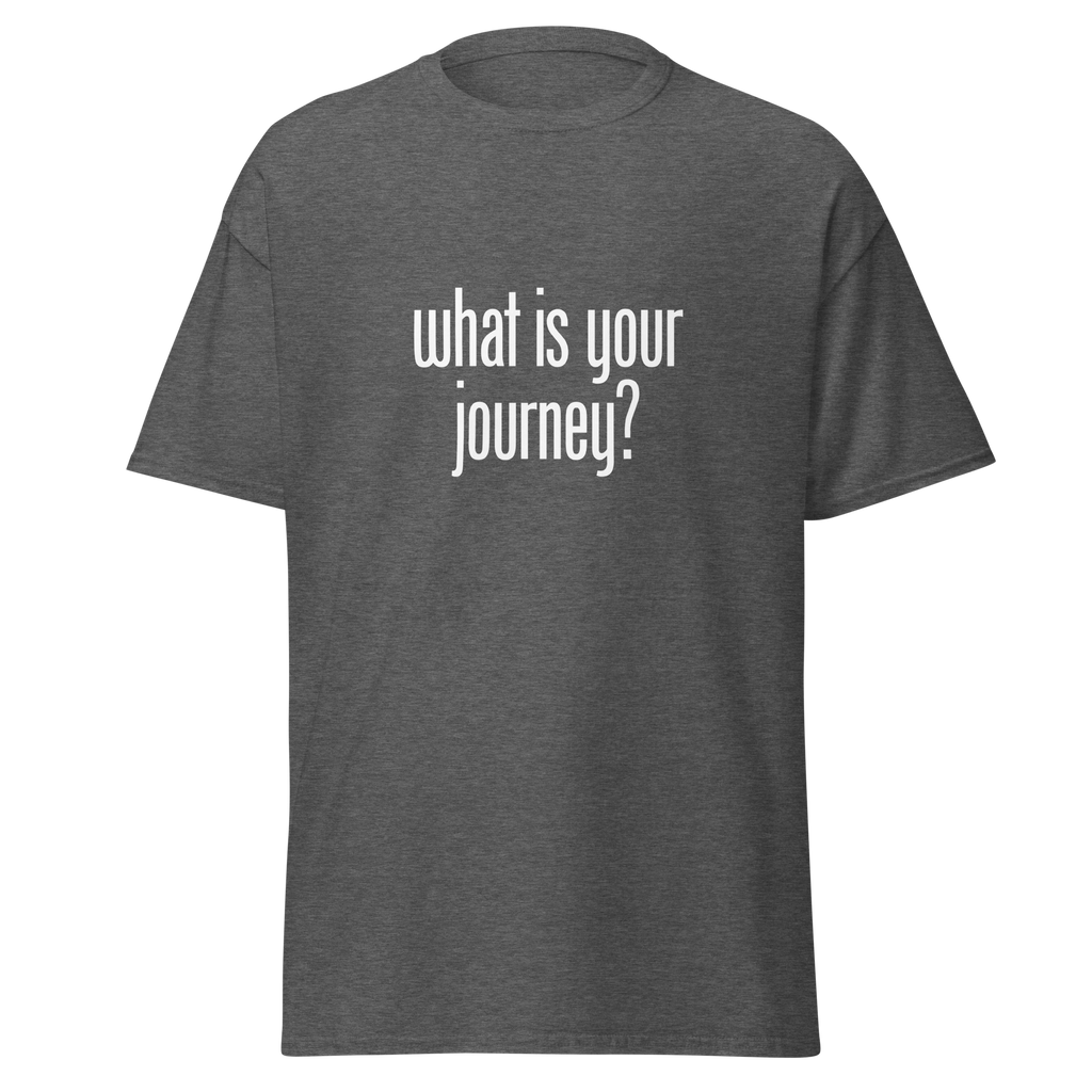 T-Shirt | What Is Your Journey? | Conscious Explorer Shirt