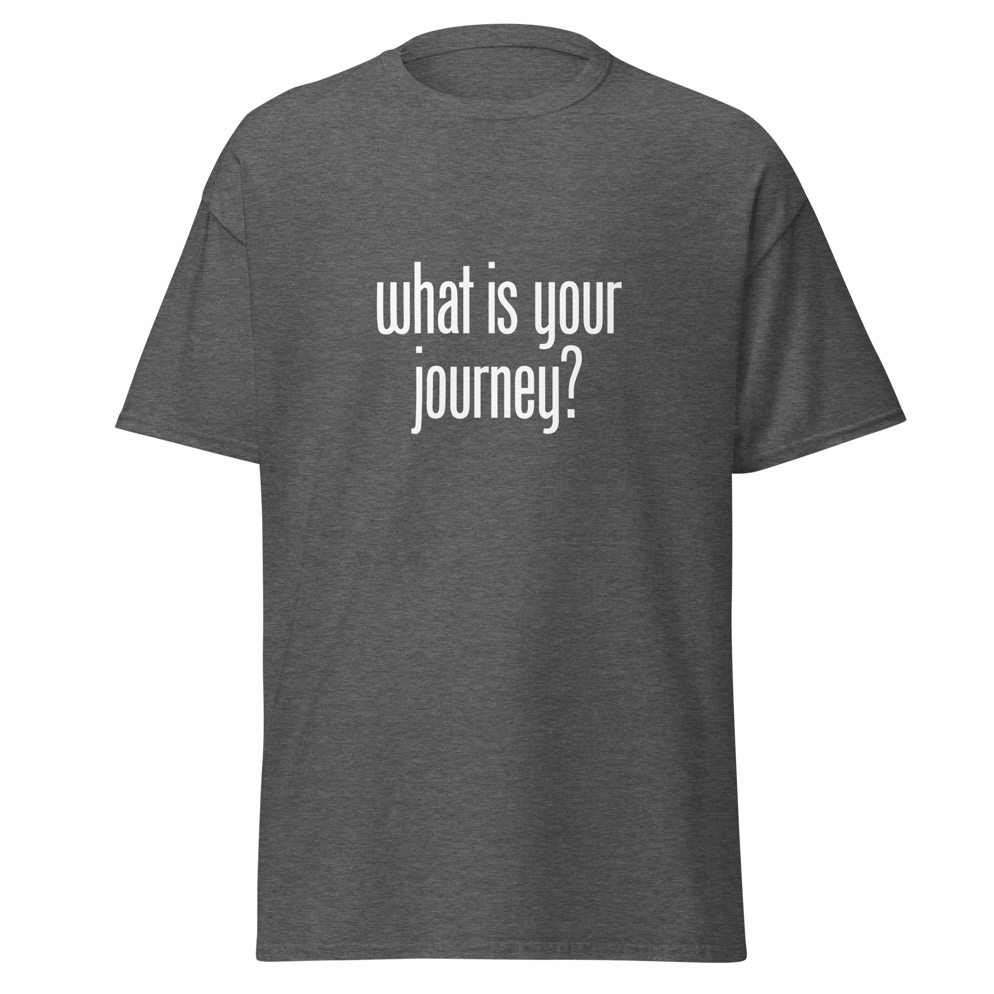 T-Shirt | What Is Your Journey? | Conscious Explorer Shirt