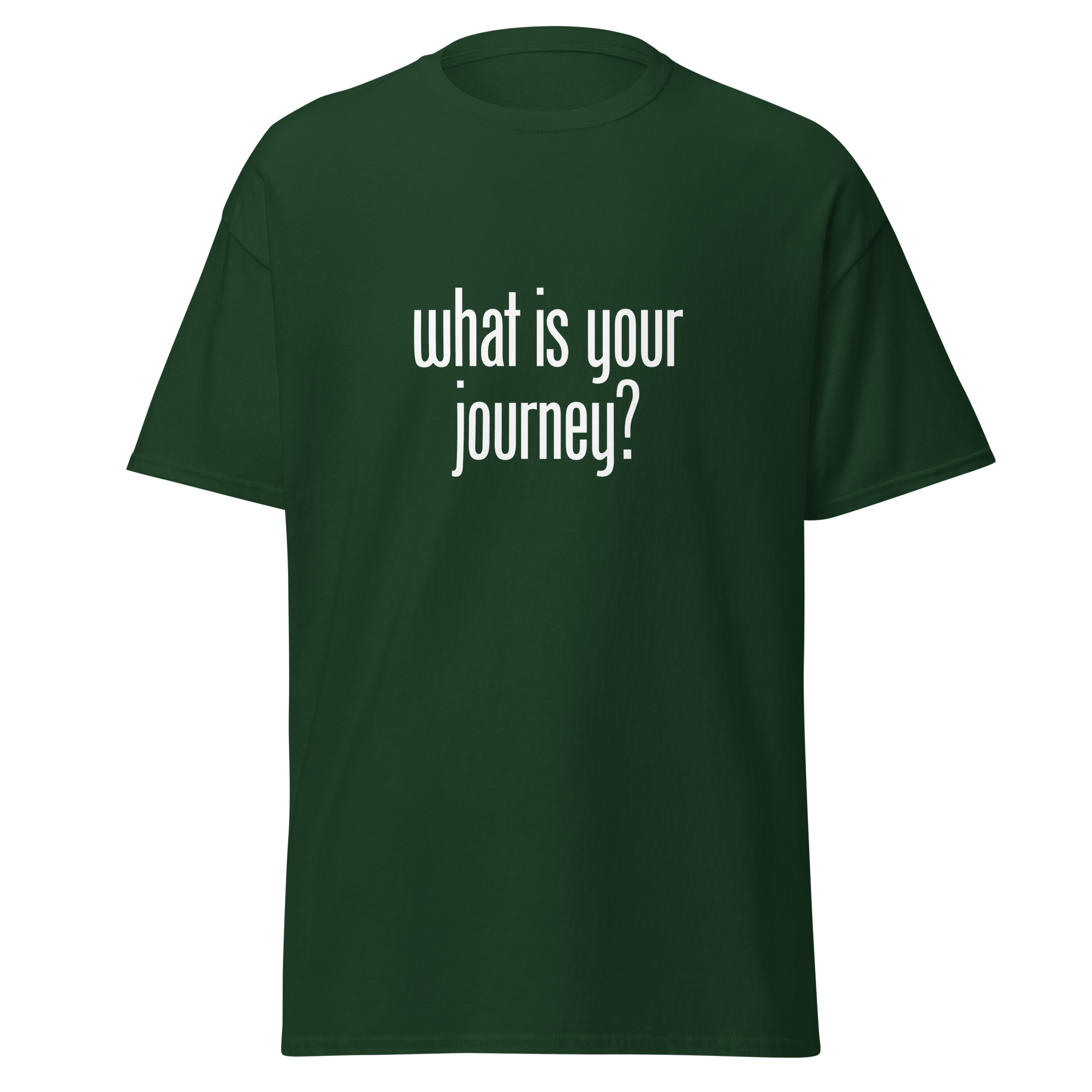 T-Shirt | What Is Your Journey? | Conscious Explorer Shirt