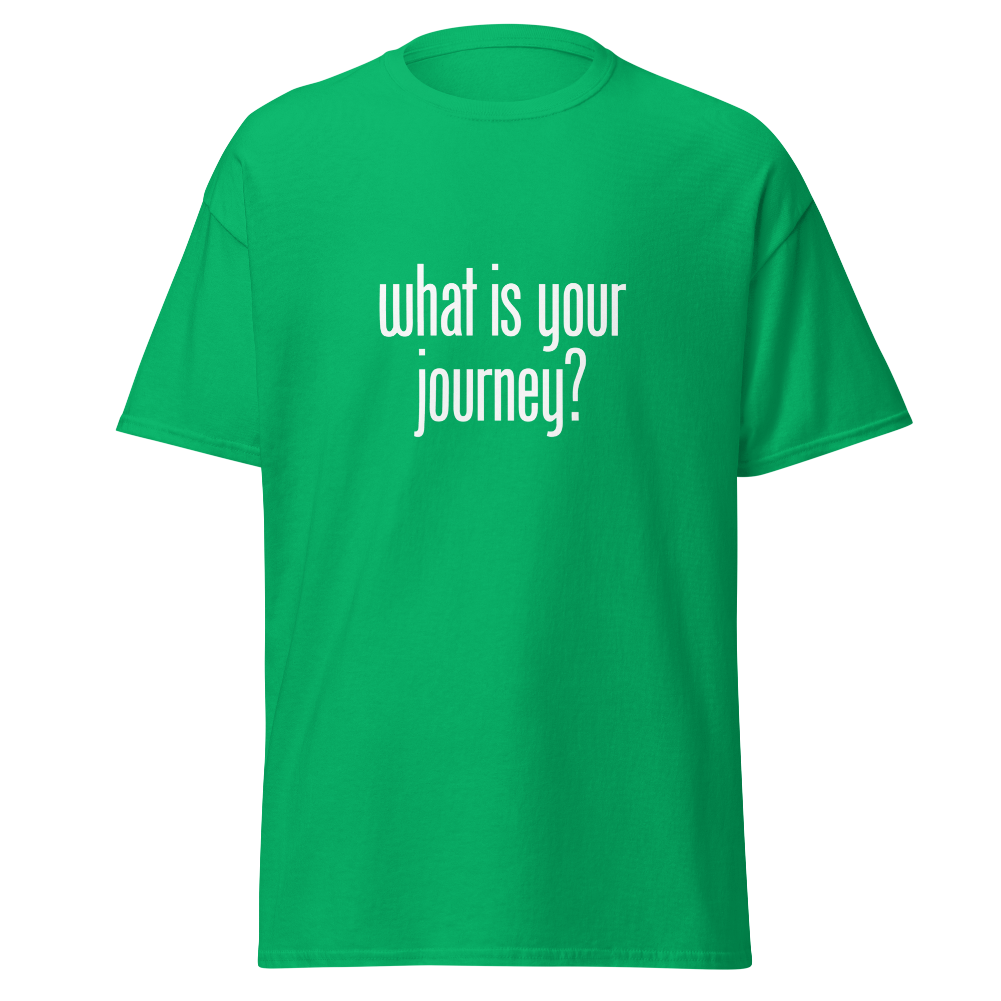 T-Shirt | What Is Your Journey? | Conscious Explorer Shirt