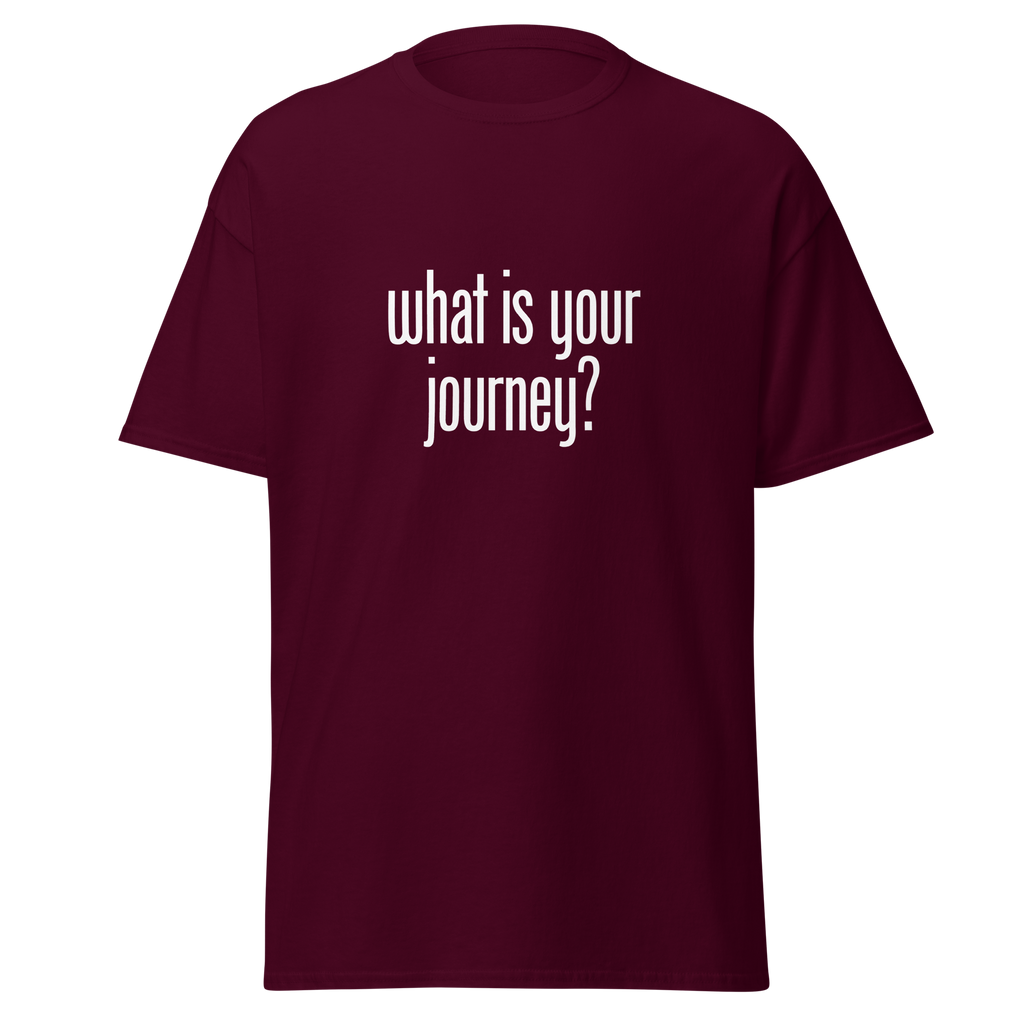 T-Shirt | What Is Your Journey? | Conscious Explorer Shirt