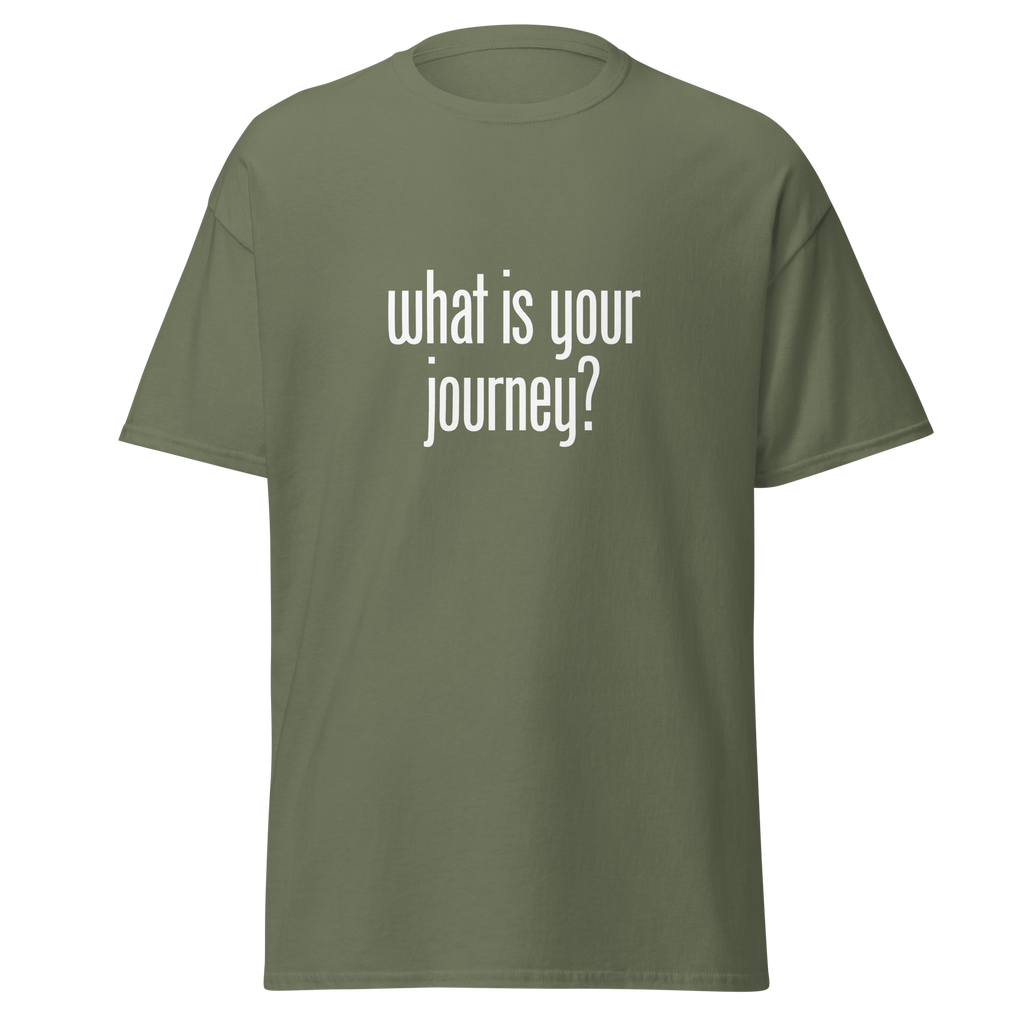 T-Shirt | What Is Your Journey? | Conscious Explorer Shirt