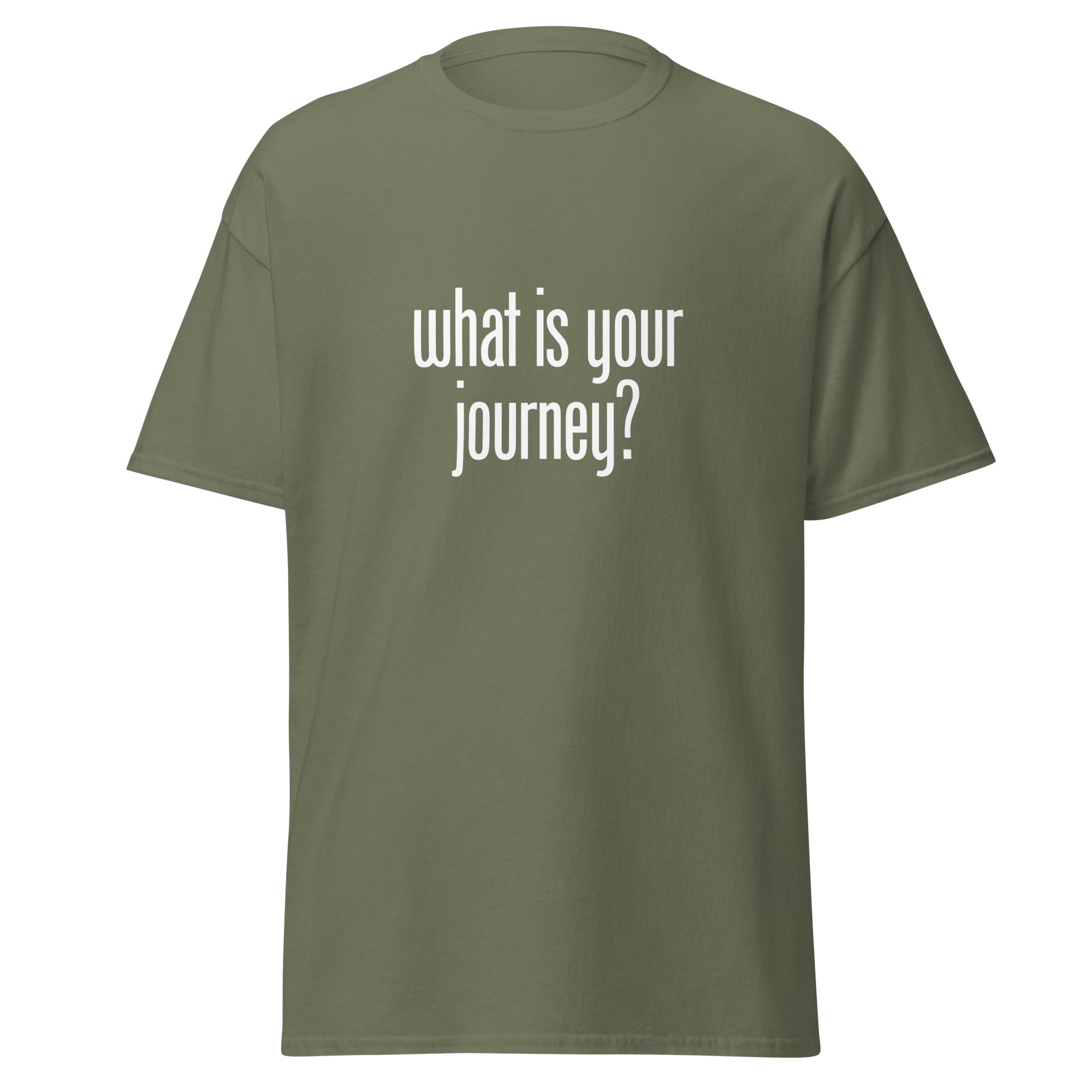 T-Shirt | What Is Your Journey? | Conscious Explorer Shirt