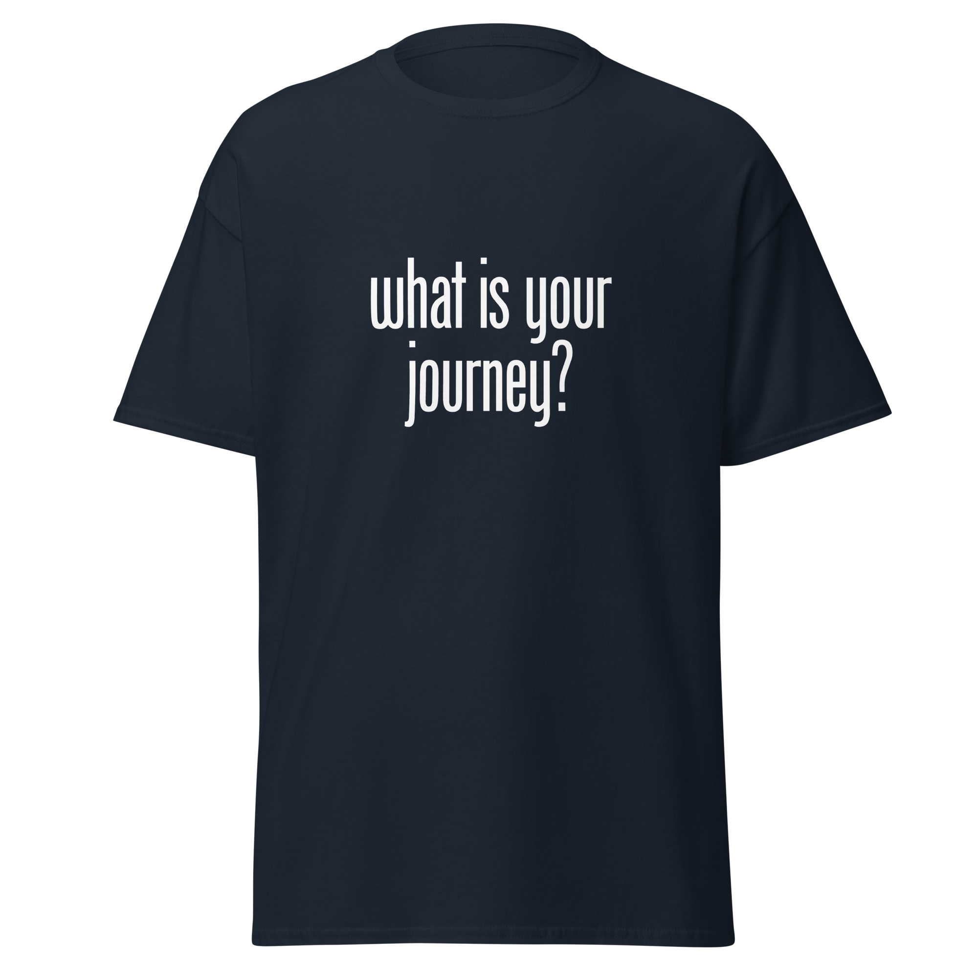 T-Shirt | What Is Your Journey? | Conscious Explorer Shirt