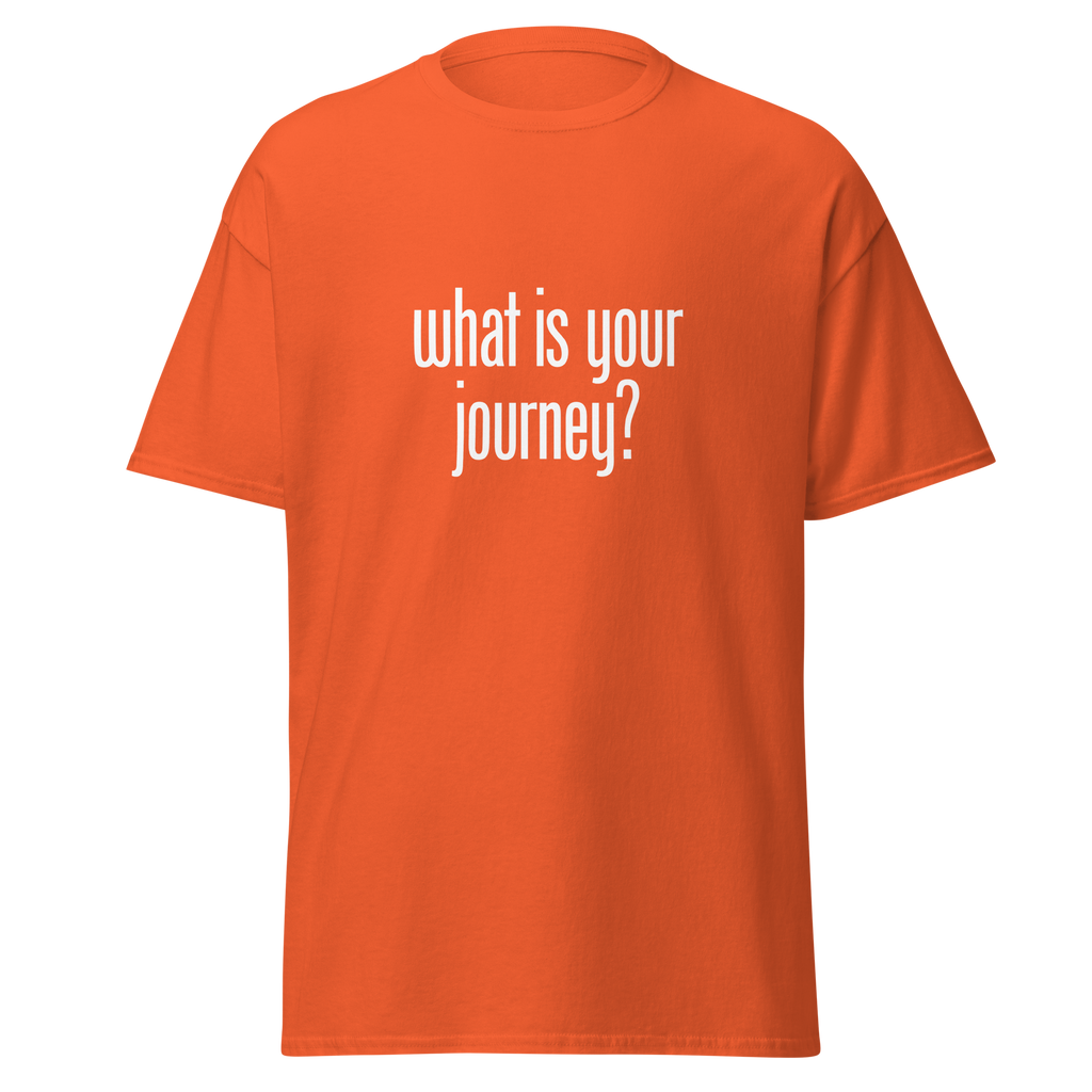 T-Shirt | What Is Your Journey? | Conscious Explorer Shirt