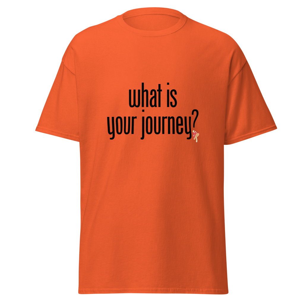 T-Shirt | What Is Your Journey? | Conscious Explorer Shirt