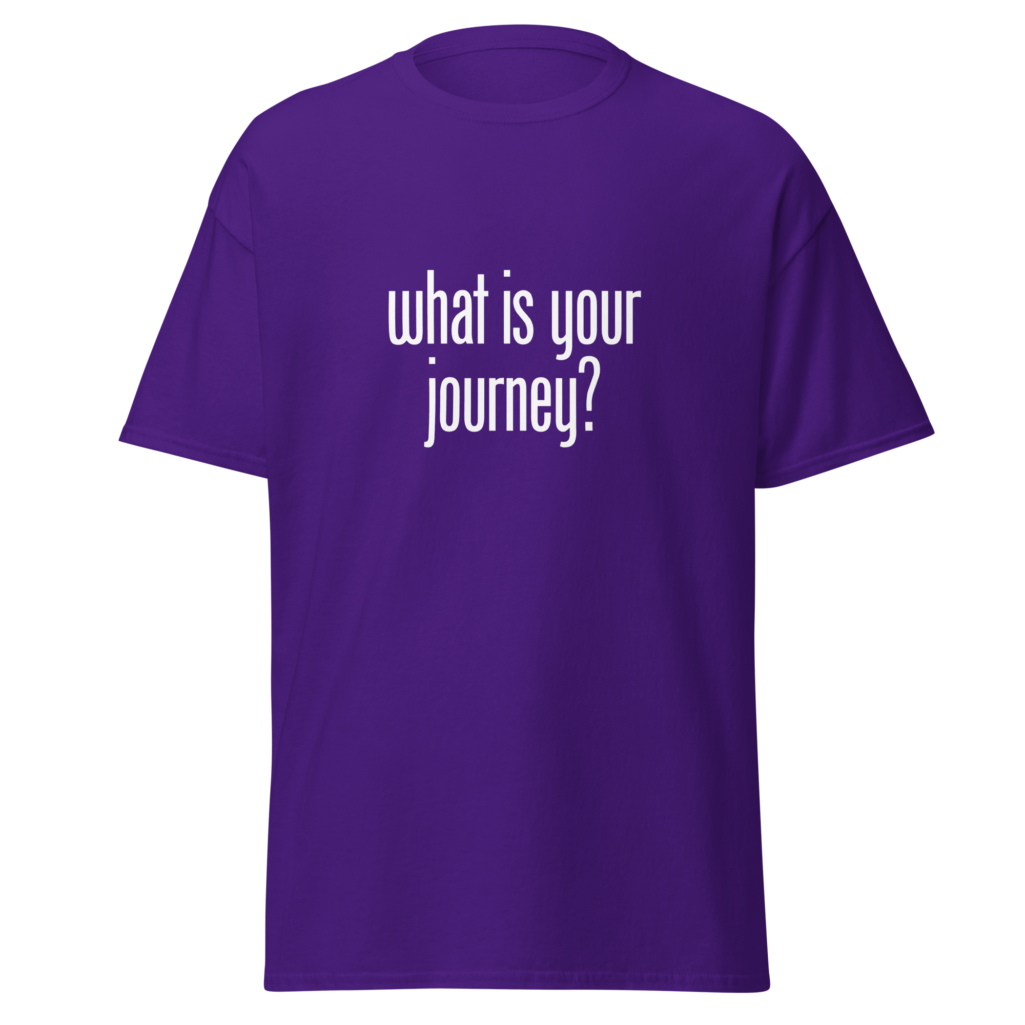 T-Shirt | What Is Your Journey? | Conscious Explorer Shirt