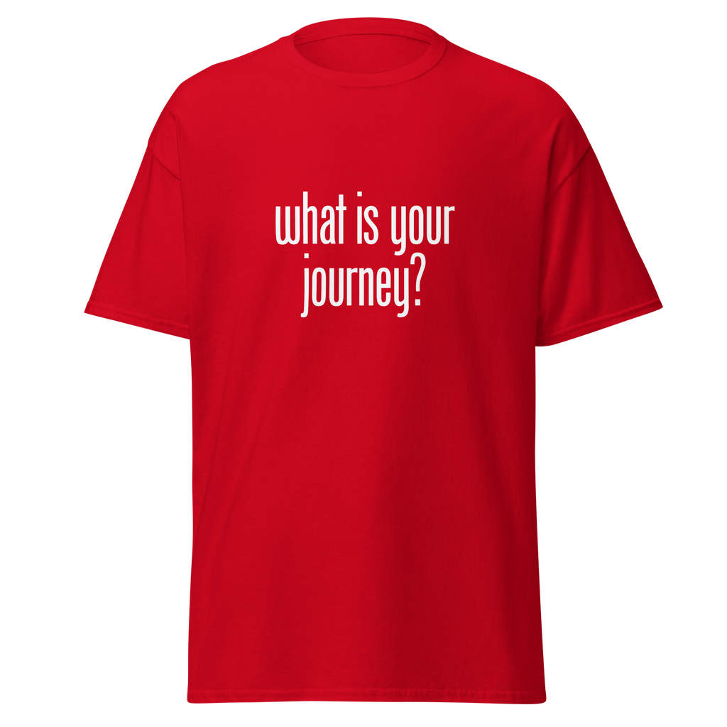 T-Shirt | What Is Your Journey? | Conscious Explorer Shirt