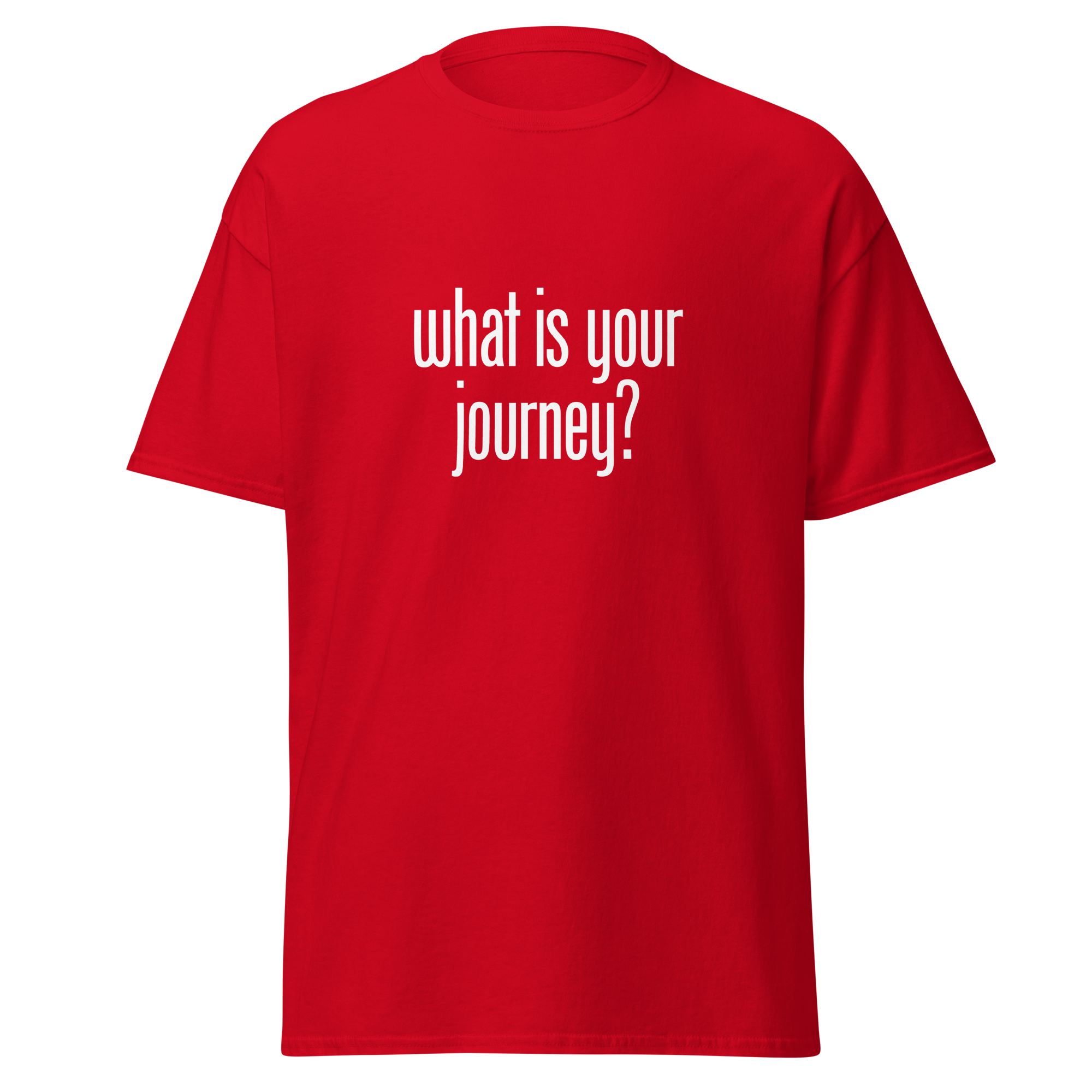 T-Shirt | What Is Your Journey? | Conscious Explorer Shirt