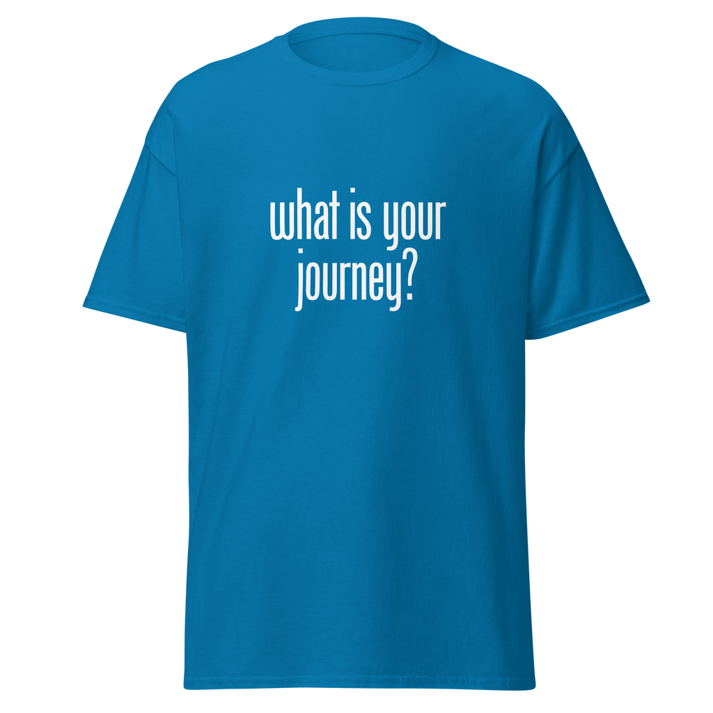 T-Shirt | What Is Your Journey? | Conscious Explorer Shirt