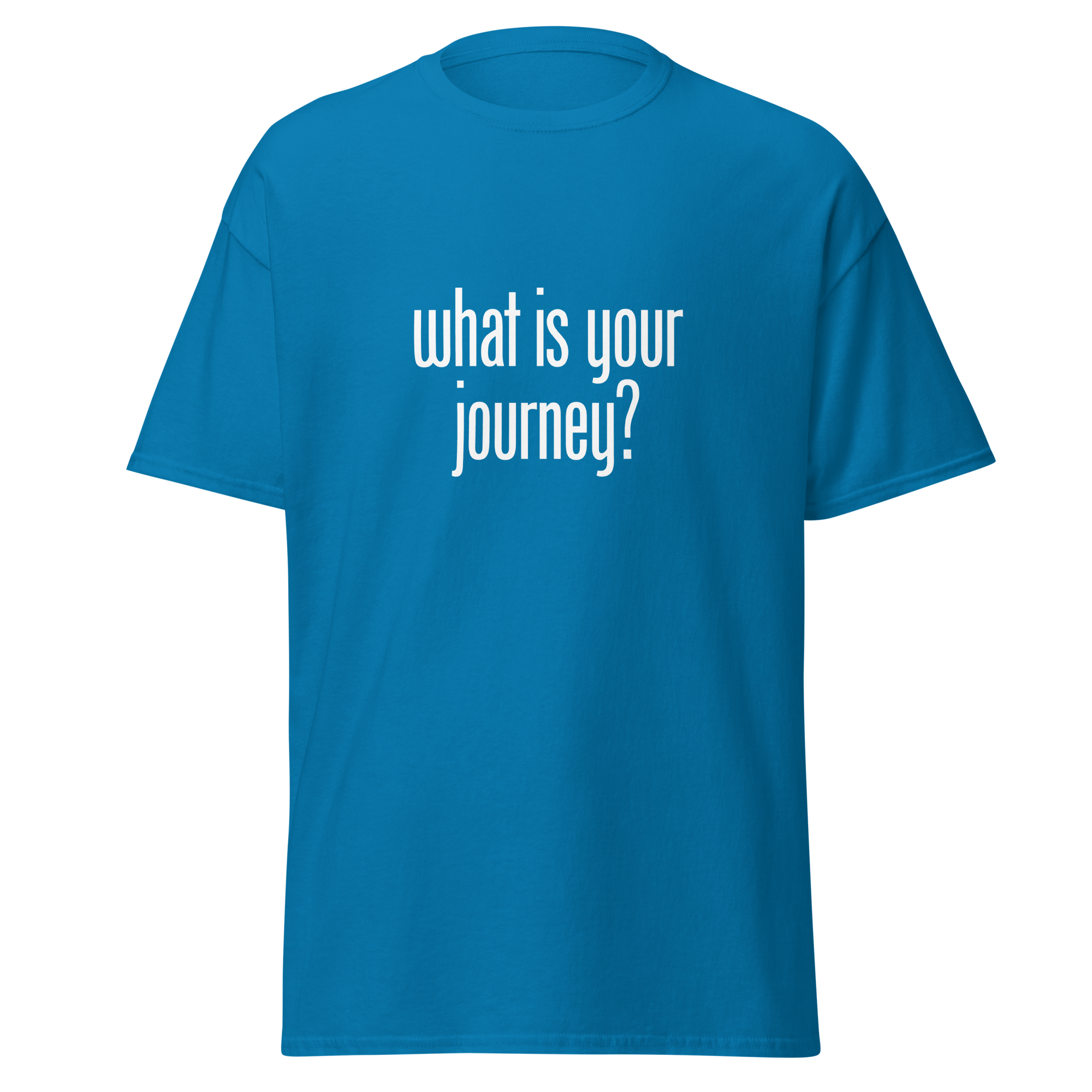 T-Shirt | What Is Your Journey? | Conscious Explorer Shirt