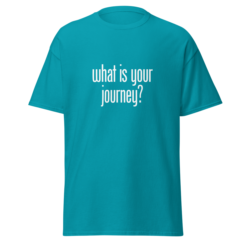 T-Shirt | What Is Your Journey? | Conscious Explorer Shirt