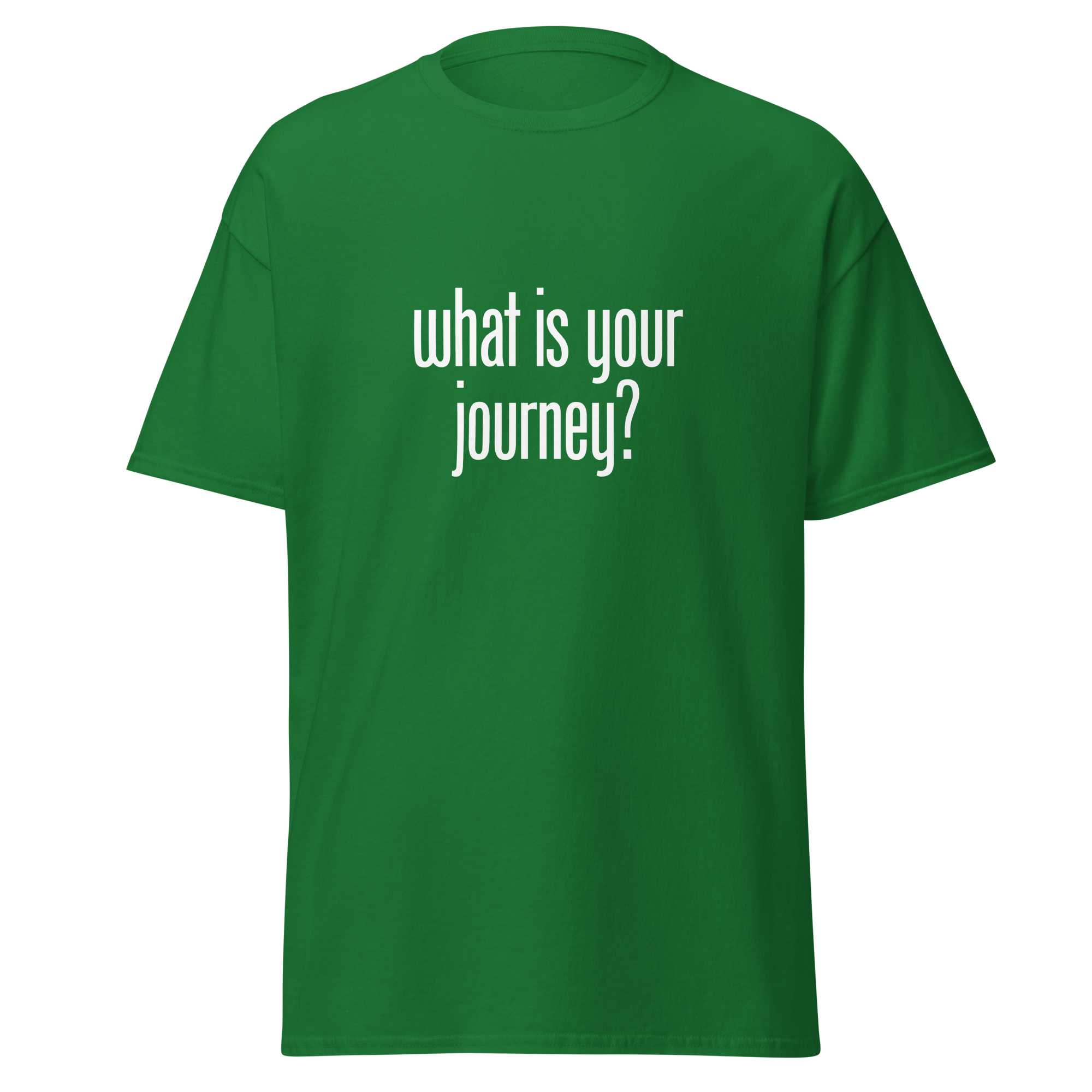T-Shirt | What Is Your Journey? | Conscious Explorer Shirt